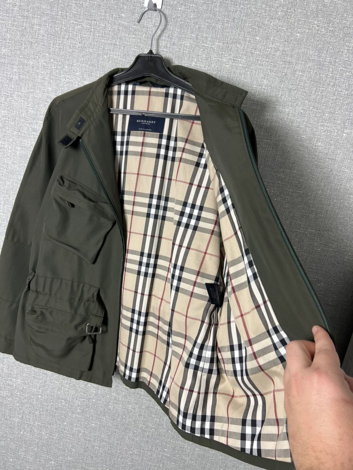 Burberry Burberry London Field Jacket Nova Check Lining Utility Coat Size M / US 6-8 / IT 42-44 - 17 Thumbnail
