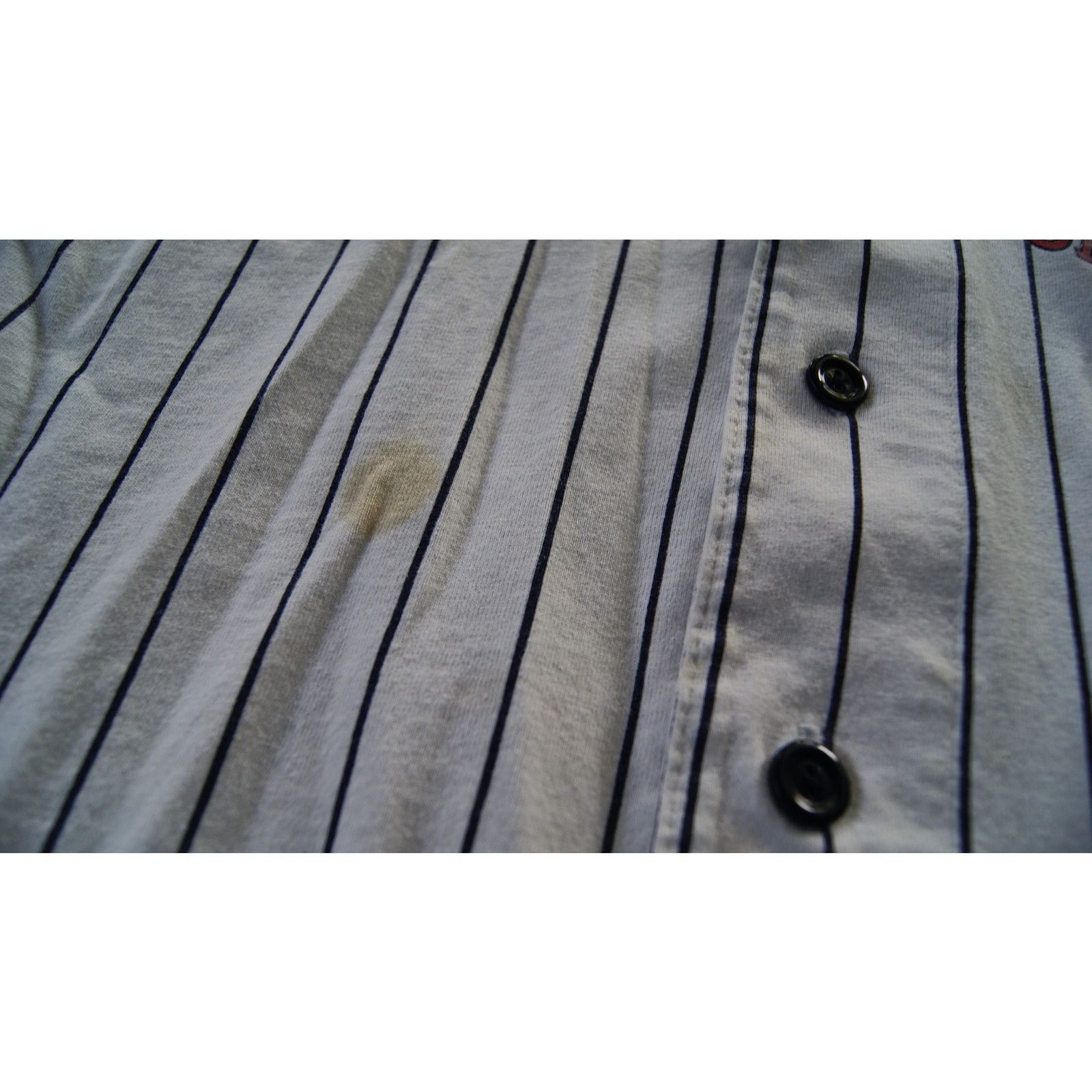 Bench Vtg St Louis Cardinals Pinstripe XL Button Up Jersey USA Size US XL / EU 56 / 4 - 8 Thumbnail
