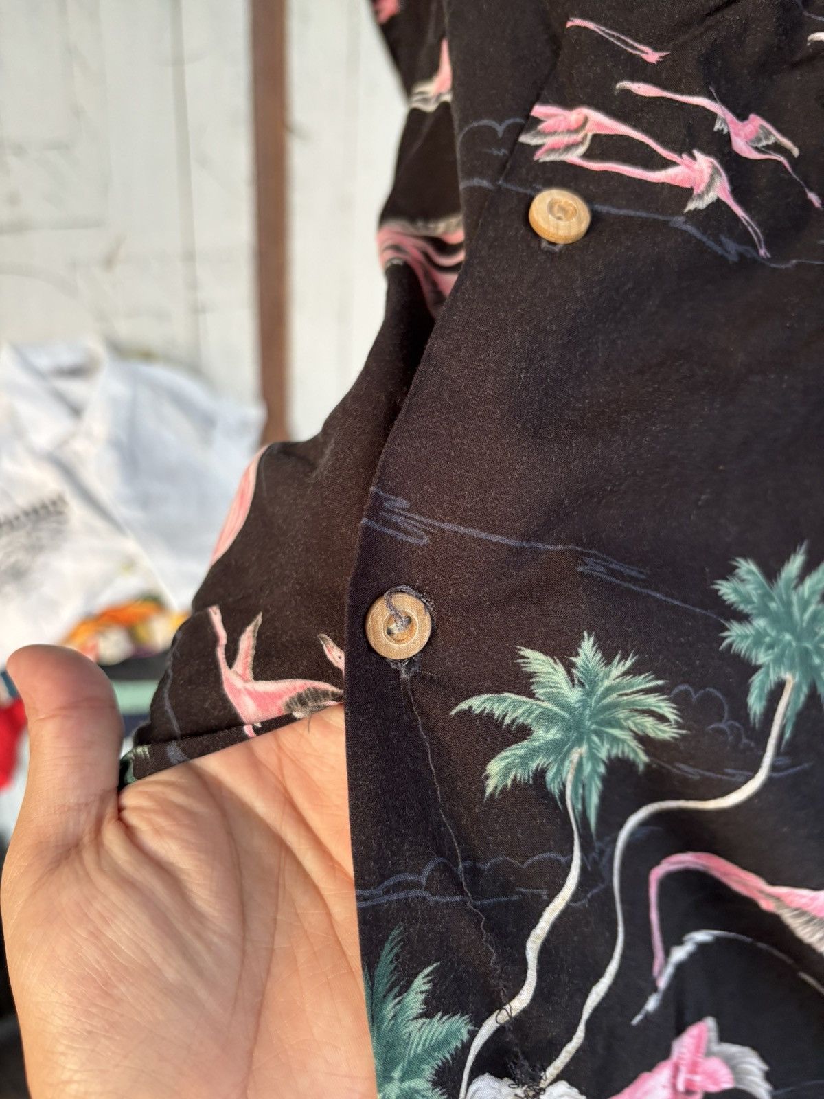 Paradise Found Flamingo paradise found Hawaii shirt Size US XL / EU 56 / 4 - 6 Thumbnail