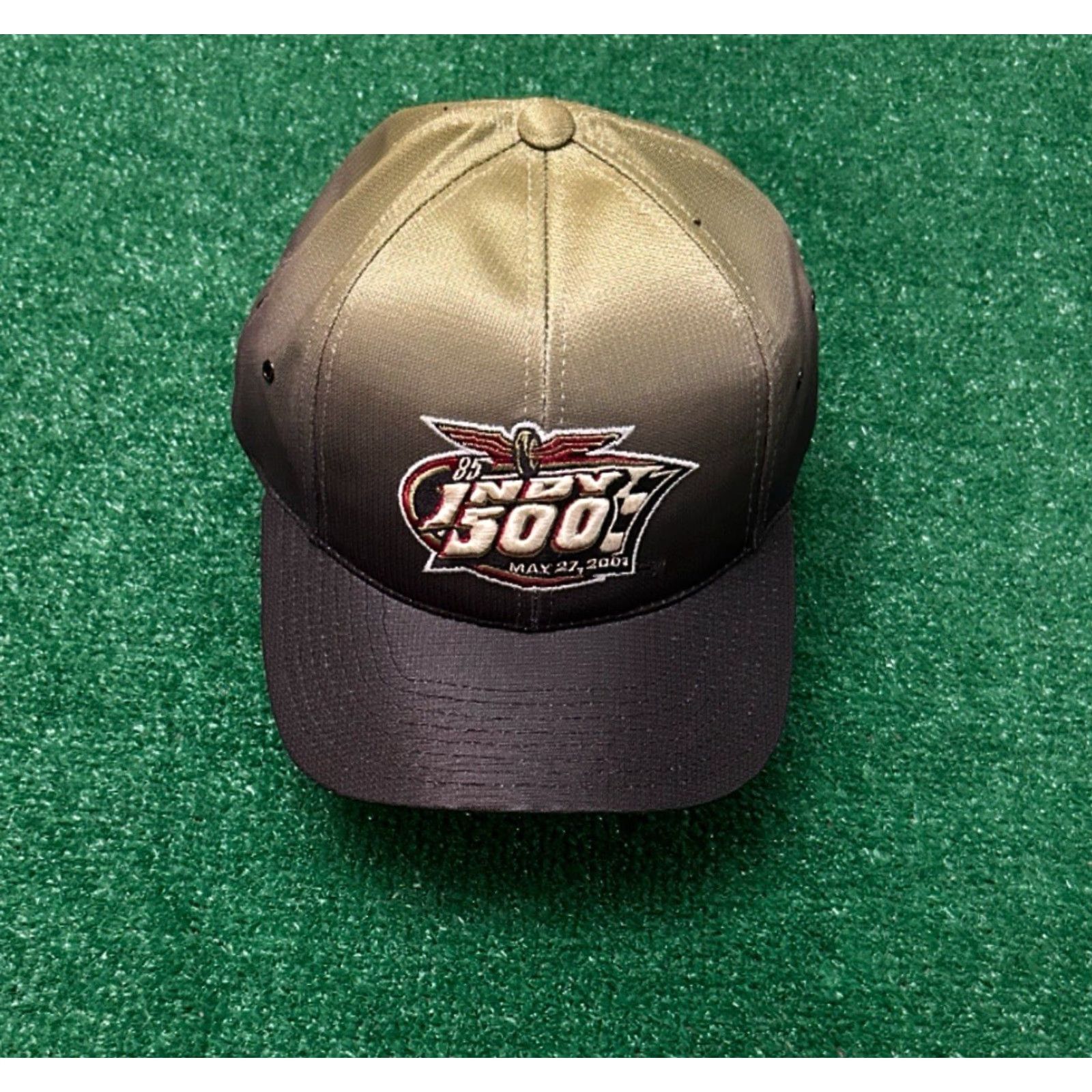 Puma VINTAGE Indy 500 Racing 2001 Puma VTG Strapback Hat Cap Adult Two Tone Size ONE SIZE - 5 Thumbnail