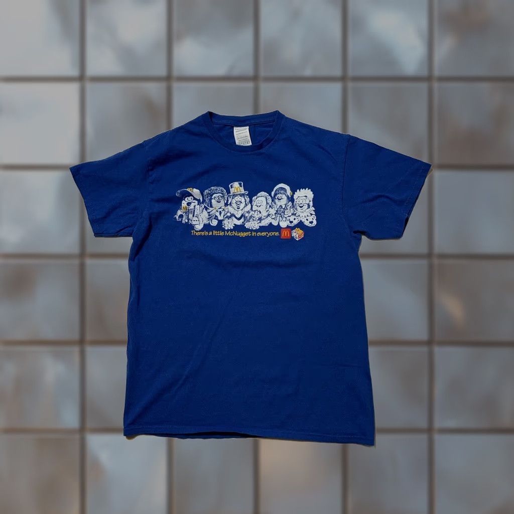 Delta Kerwin Frost X McDonald’s McNugget Buddies Crew Collaboration S/S T-Shirt Sz. M Men Blue Delta Regular Size M Shirt Size US M / EU 48-50 / 2 - 1 Thumbnail
