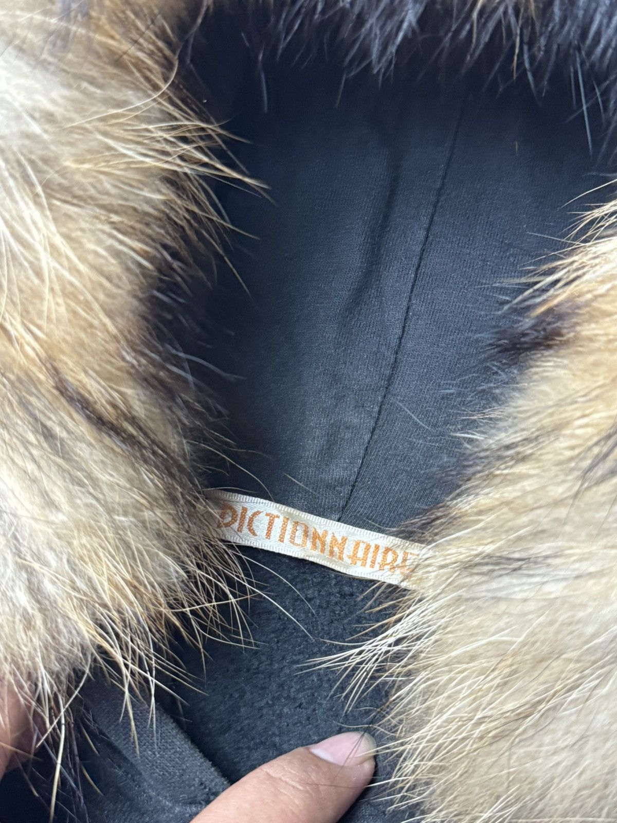 If Six Was Nine × Japanese Brand × Le Grande Bleu (L.G.B.) FUR HOODIE KARMA TRIBAL DRAGON Size US M / EU 48-50 / 2 - 9 Thumbnail