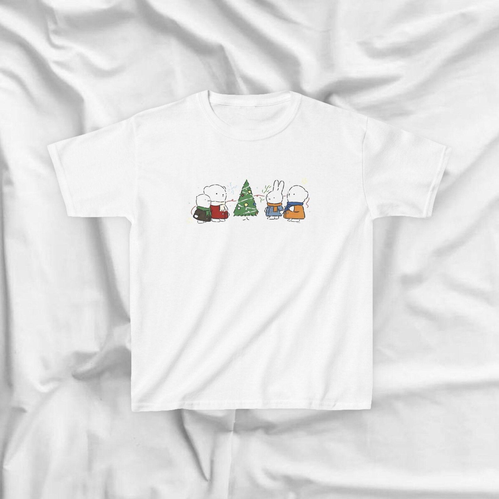 Other Holiday Miffy White Baby Tee Shirt Size M / US 6-8 / IT 42-44 - 4 Thumbnail