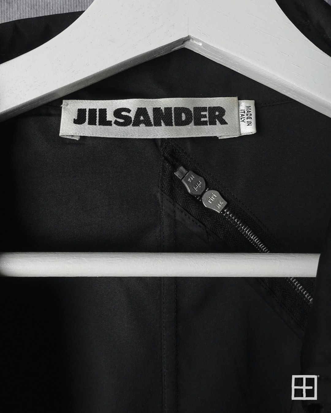 Jil Sander Jil Sander Archive Asymmetric Zipper Trench Coat Black Size US L / EU 52-54 / 3 - 7 Thumbnail