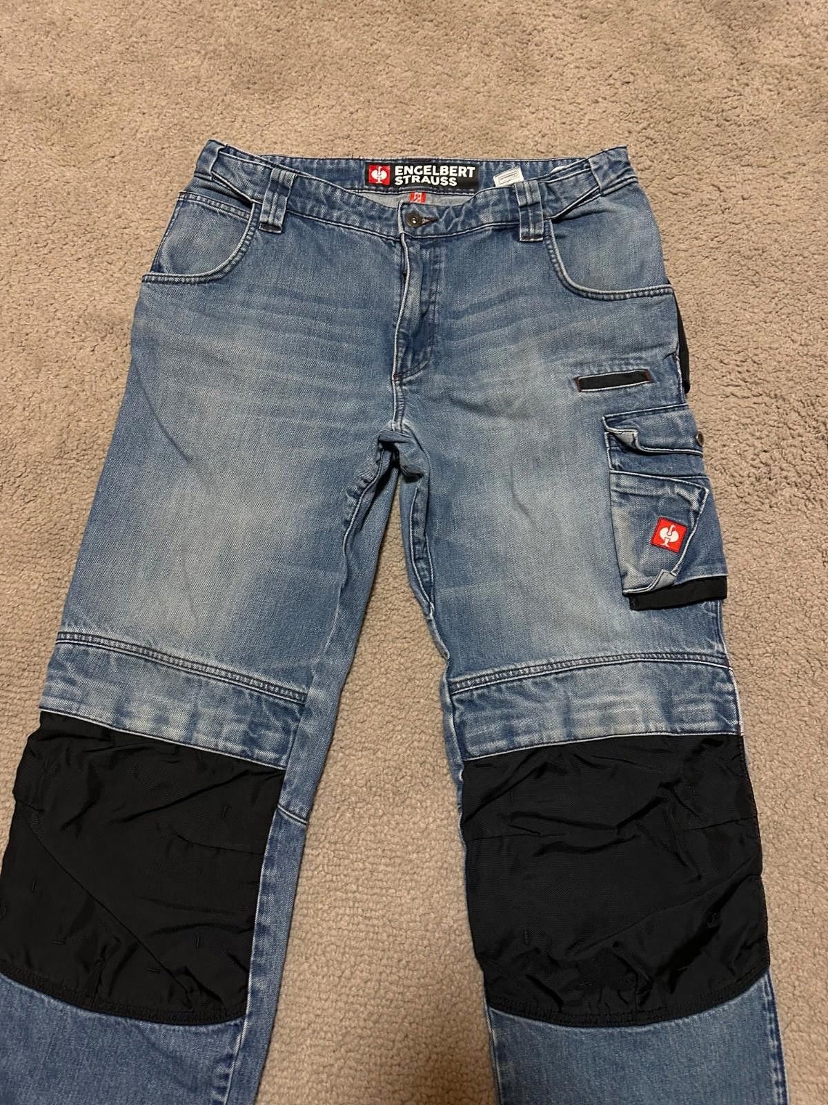 Other ENGELBERT STRAUSS Jeans Men's (EU)54 Whiskers Cargo Pockets Size US 44 / EU 60 - 3 Thumbnail