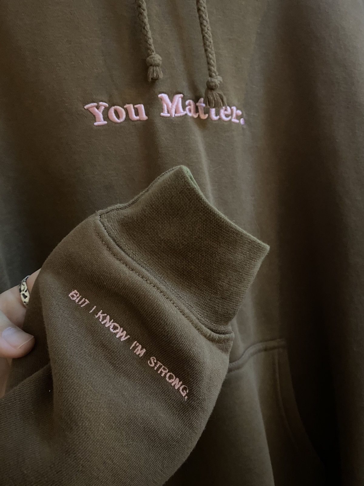 You Matter by Demetrius Harmon You Matter Hoodie Size US M / EU 48-50 / 2 - 3 Thumbnail