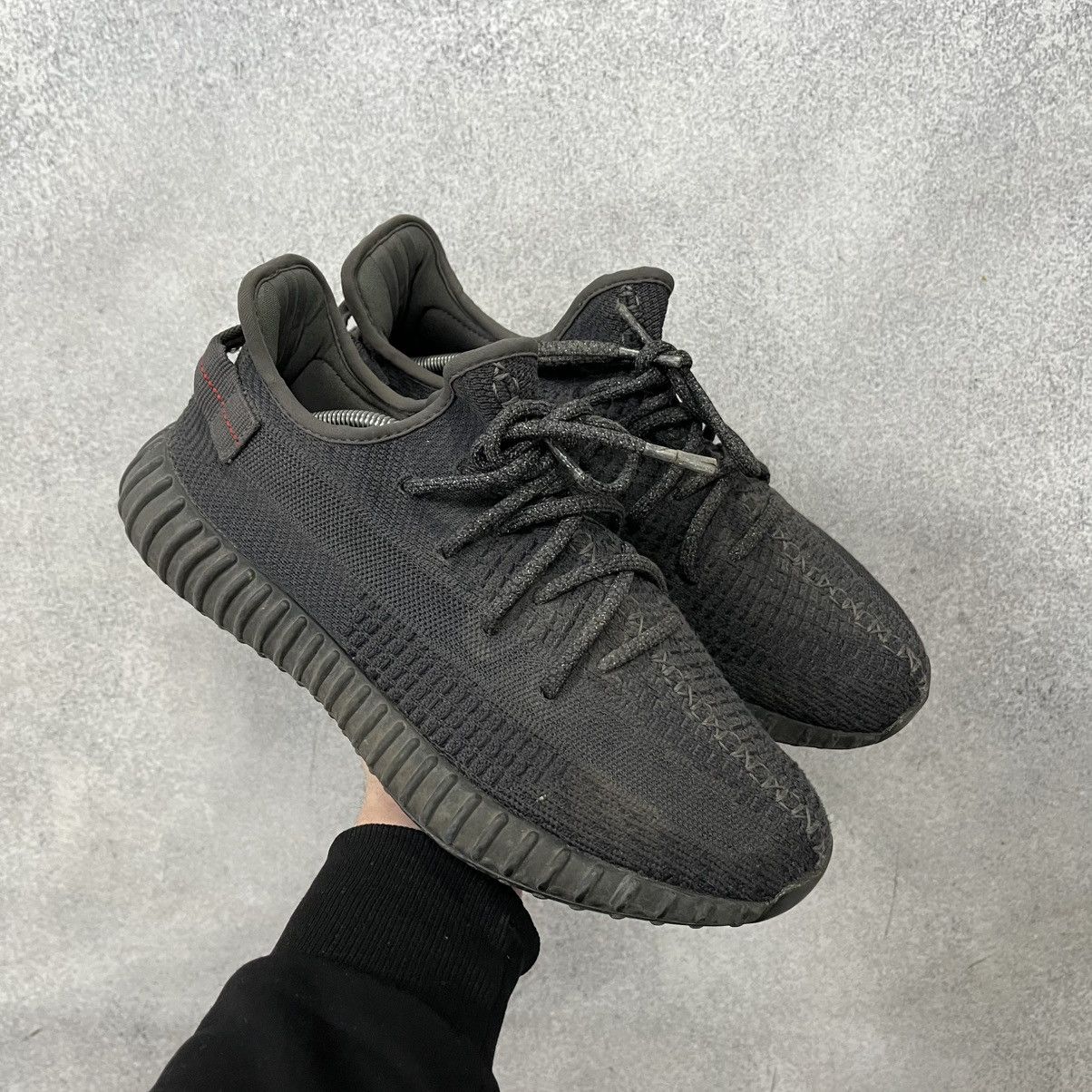 Yeezy Adidas Yeezy 350 V2 Static Black Size US 9.5 / EU 42-43 - 1 Thumbnail