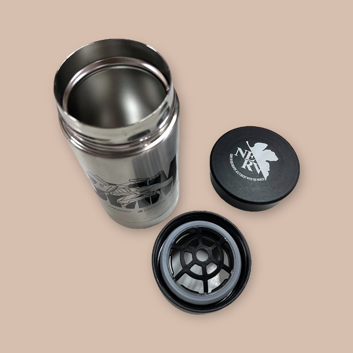 Anime Lotteria X Evangelion Radioeva Stainless Bottle Size ONE SIZE - 9 Thumbnail