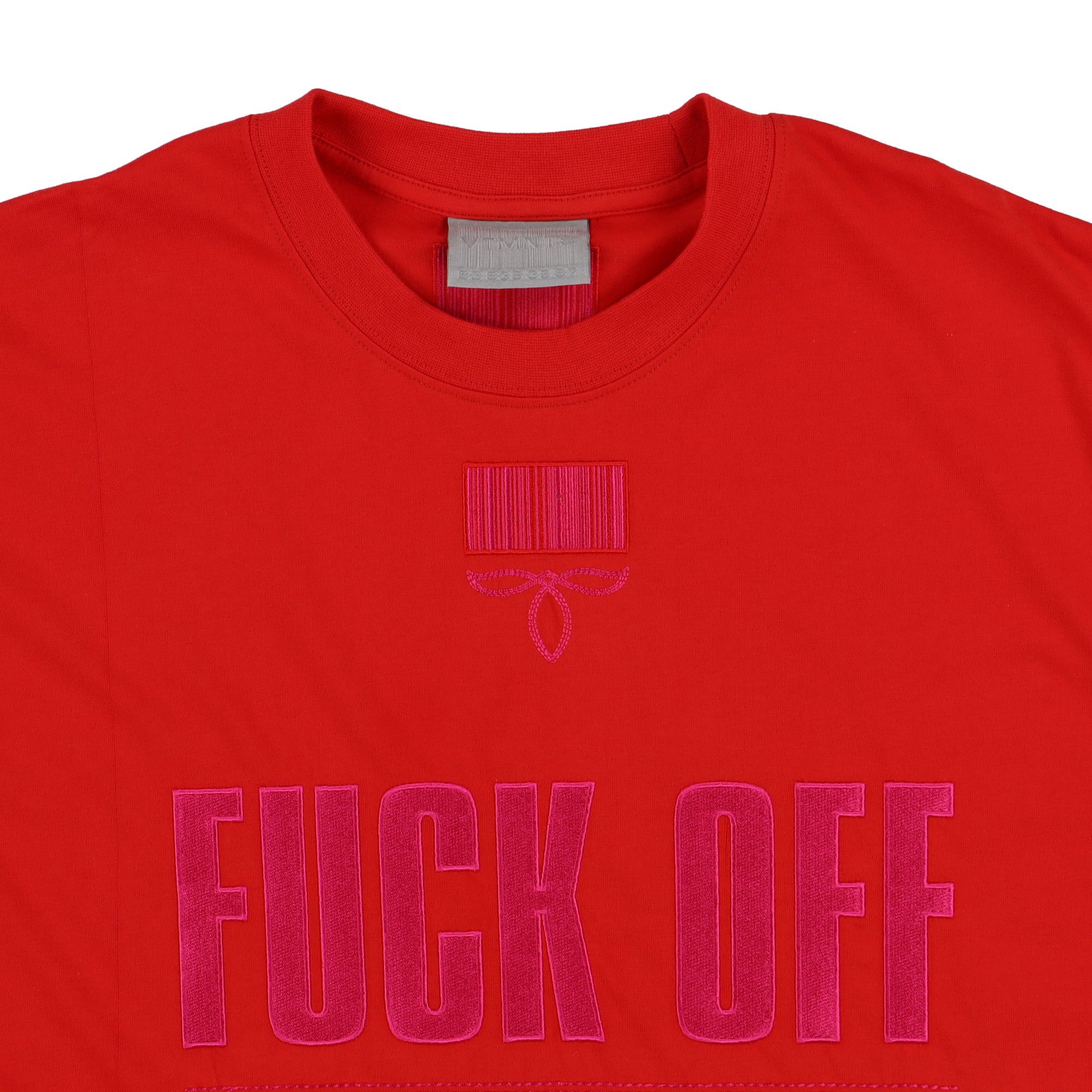 Vetements VTMNTS Red Embroidered College Logo Tank Top Size XS / US 0-2 / IT 36-38 - 5 Thumbnail