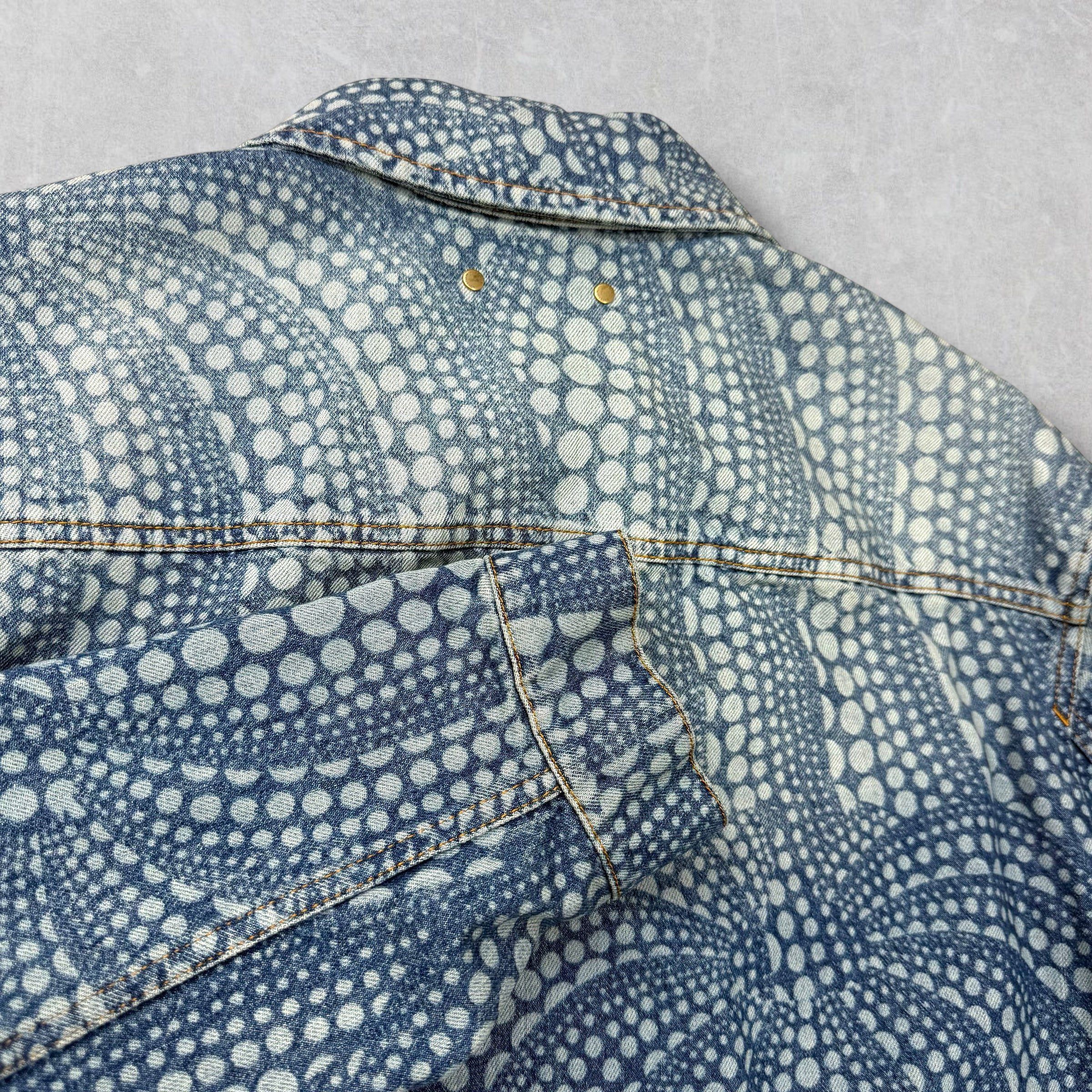 Louis Vuitton Louis Vuitton x Yayoi Kasuma All-Over Denim Blouson 50 (L) Size US L / EU 52-54 / 3 - 4 Thumbnail
