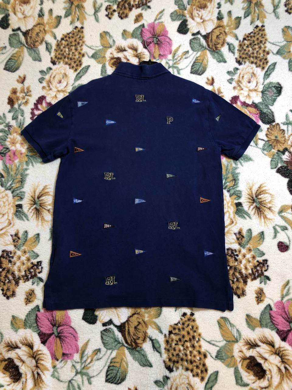 Polo Ralph Lauren Polo Ralph Lauren Designer Monogram Logo T Shirt Size US S / EU 44-46 / 1 - 14 Thumbnail