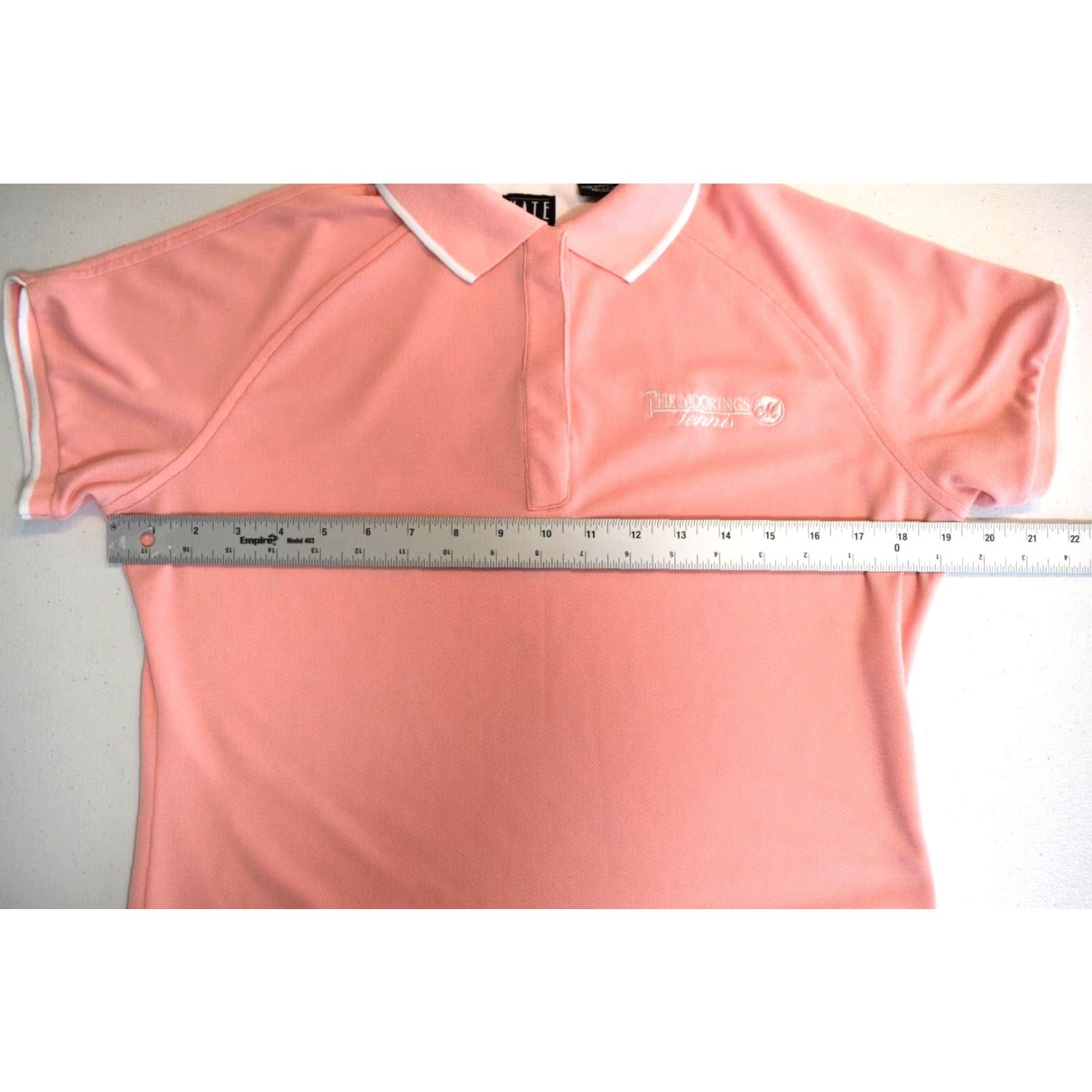 Vintage Kate Lord Polo Shirt Tennis Short Sleeve Womens Small Pink Cap Sleeve Collared Regular 100% Polyester Activewear Size S / US 4 / IT 40 - 5 Thumbnail