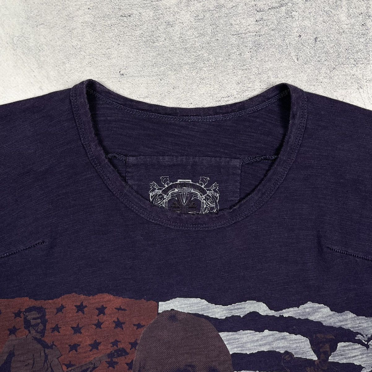 Marithe + Francois Girbaud Archive MFG x Franklin Roosevelt big logo T Shirt 00’s Size US M / EU 48-50 / 2 - 8 Thumbnail