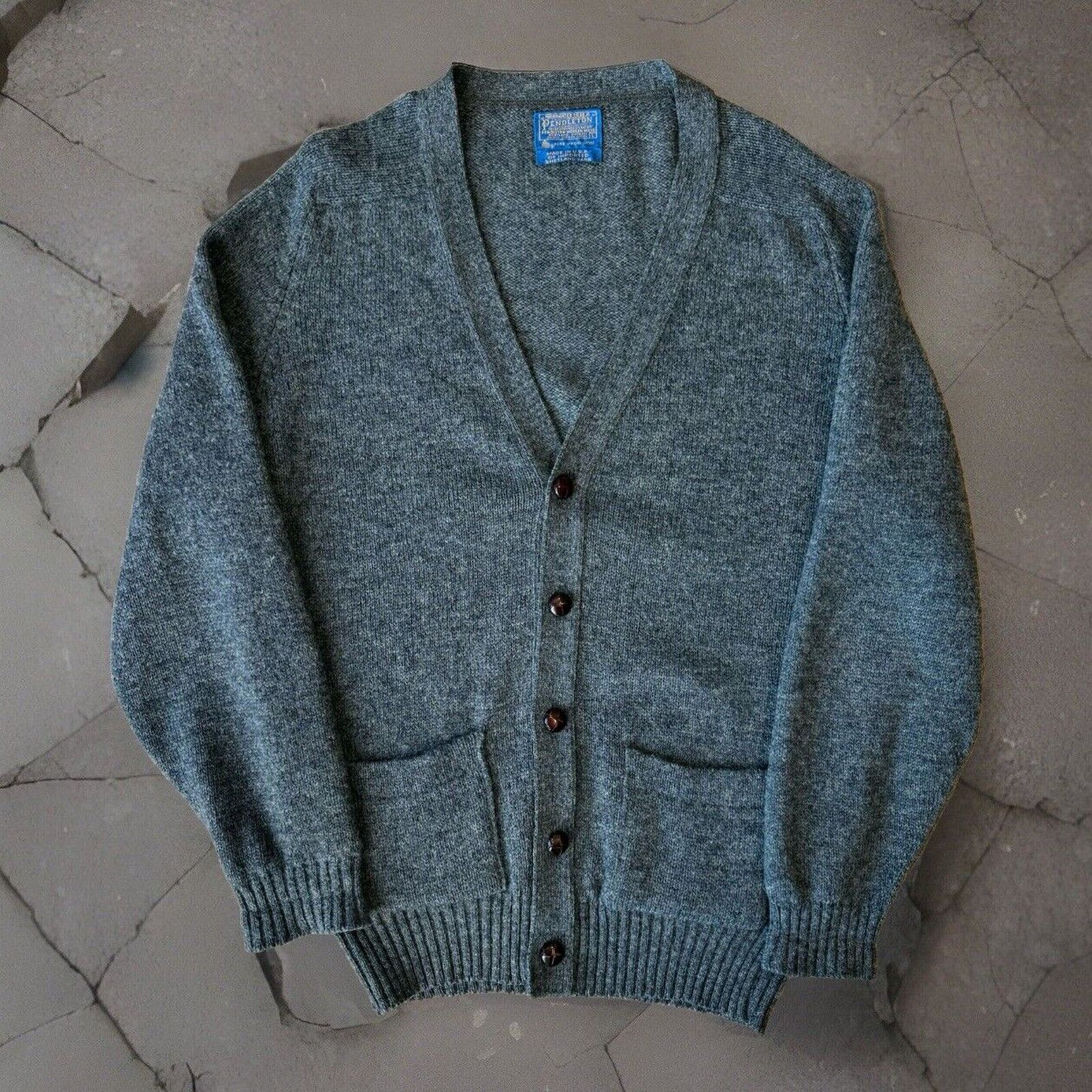 Pendleton Gray Washable Wool offers Sweater L