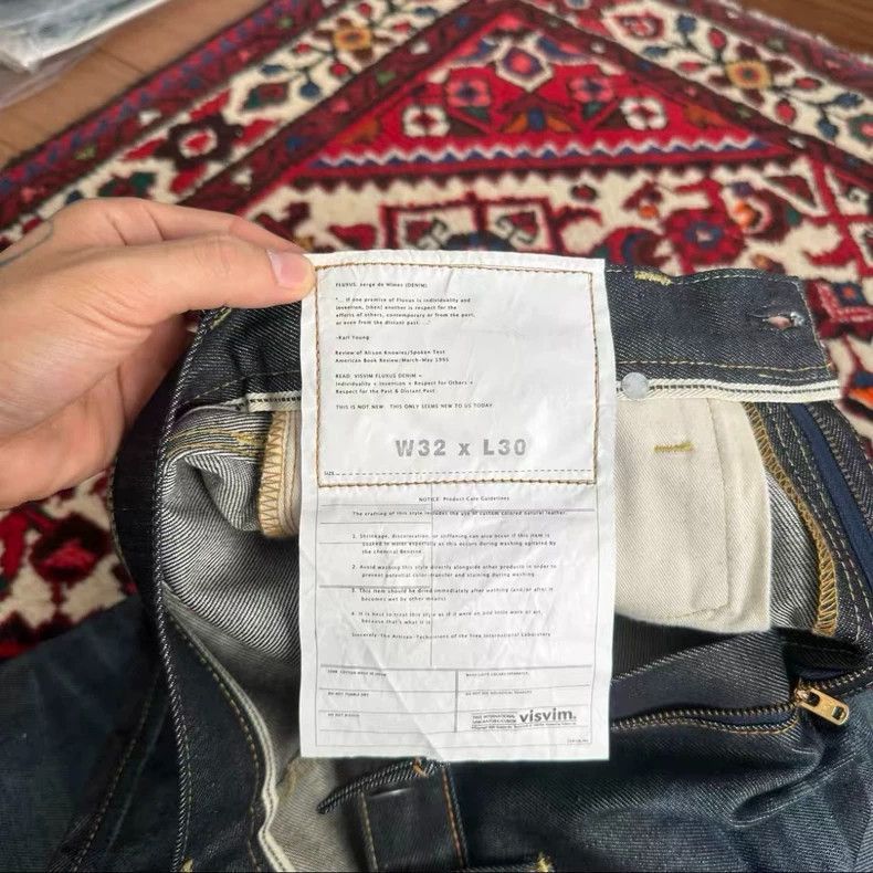 Visvim Visvim Visvim Water Wash Denim Pants W32 L30-2506 Size US 32 / EU 48 - 7 Thumbnail
