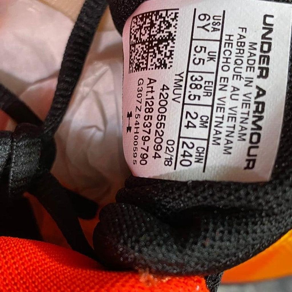 Under Armour Under Armour Level X Series Shoes - Yellow/Orange USM 6 USW8 Size US 6 / EU 39 - 2 Thumbnail