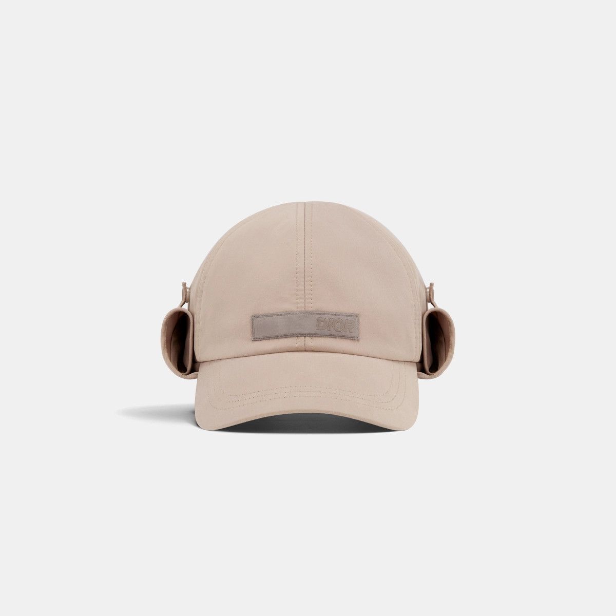 Dior o1bcso1str1224 Size:OS/Baseball Cap With Flaps in Taupe Size ONE SIZE - 1 Thumbnail