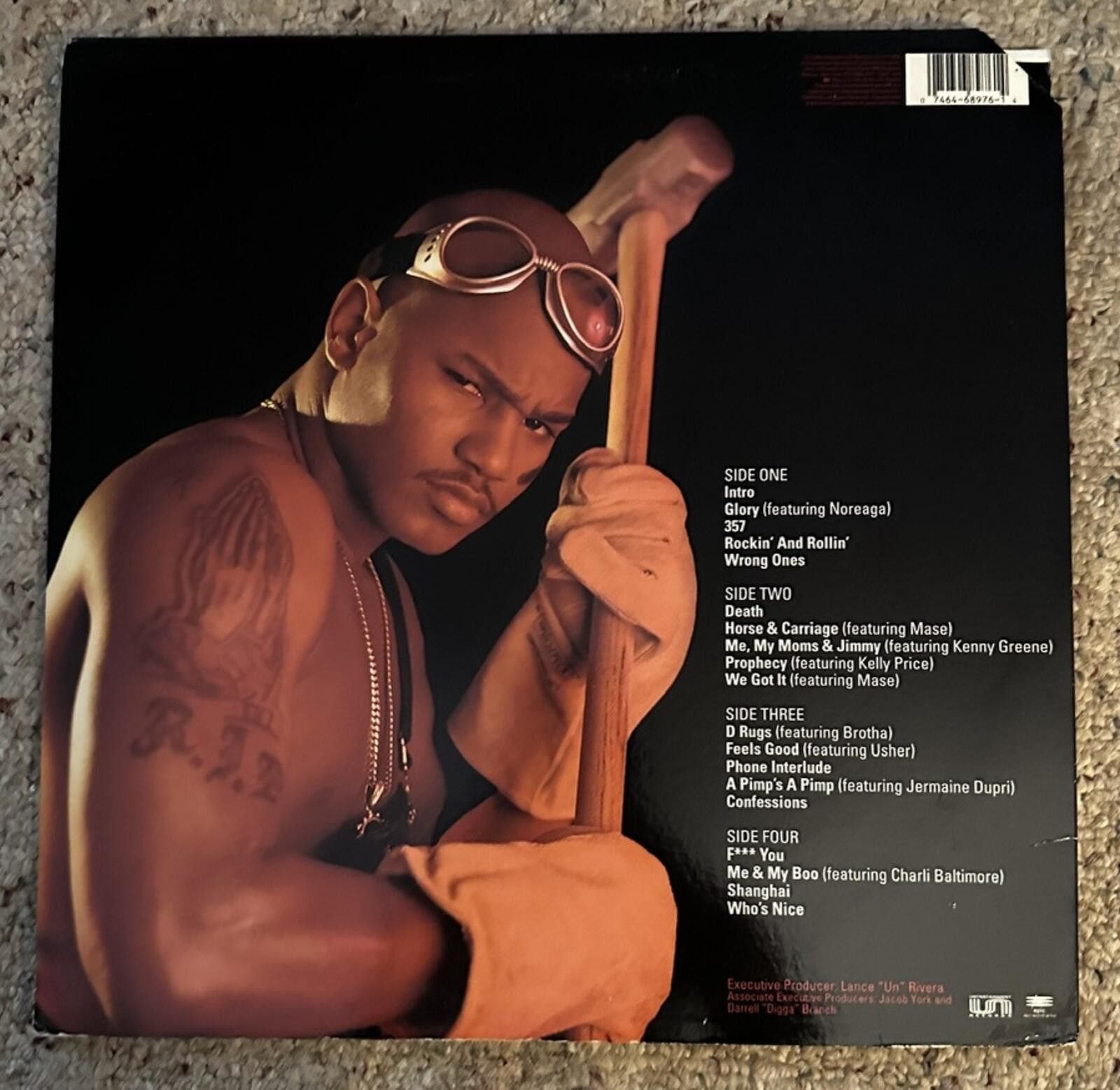 Other Cam'ron - Confessions Of Fire Vinyl LP 1998 Mase Usher Rare! Size ONE SIZE - 7 Thumbnail
