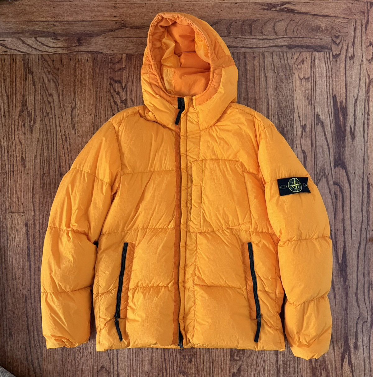 Stone Island Stone Island Garment Dyed Crinkle Reps Ny Down Size US XL / EU 56 / 4 - 1 Thumbnail