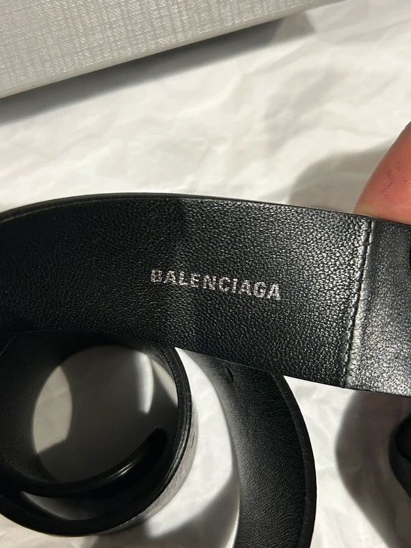 Balenciaga balenciaga big logotype belt Size ONE SIZE - 4 Thumbnail