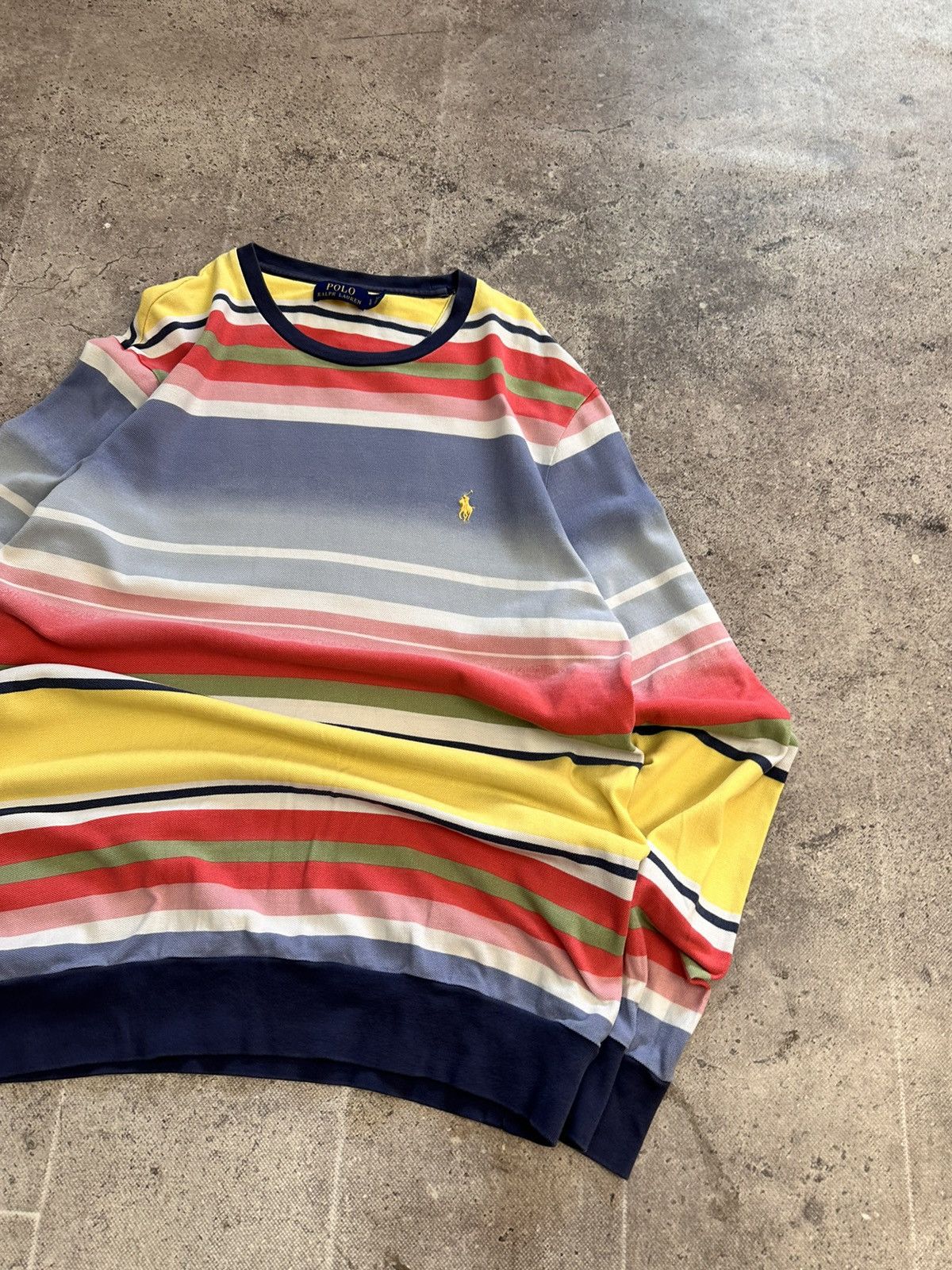 Polo Ralph Lauren × Ralph Lauren SALE💣💣 Polo Ralph Lauren Cable Knit wool blue sweater Size US L / EU 52-54 / 3 - 7 Thumbnail