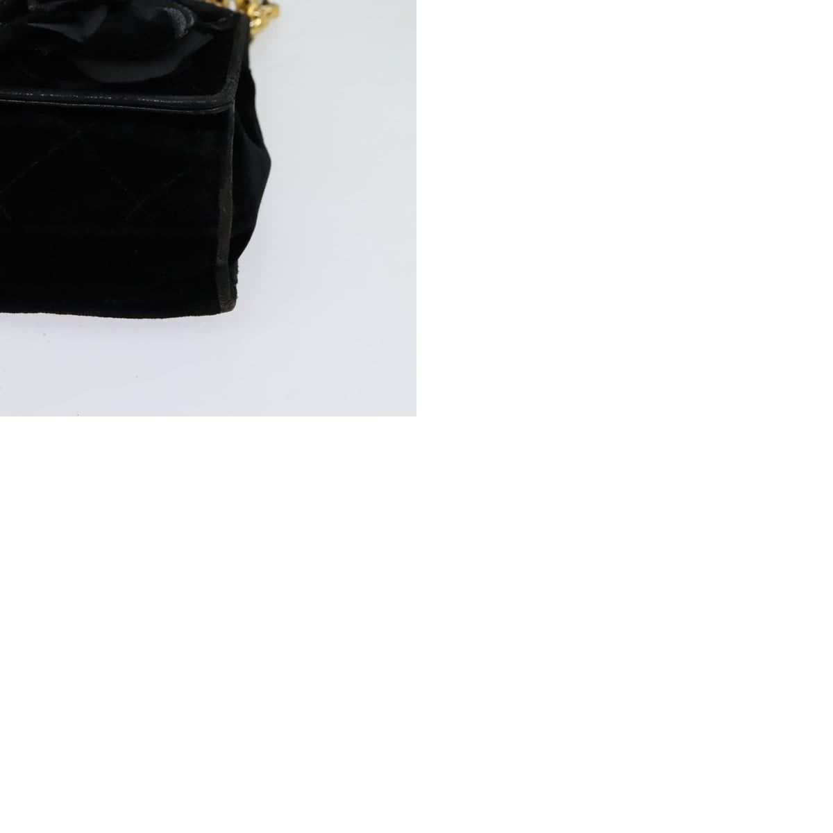 Chanel Chanel Matelasse Camellia Chain Shoulder Bag Velour Size ONE SIZE - 5 Thumbnail