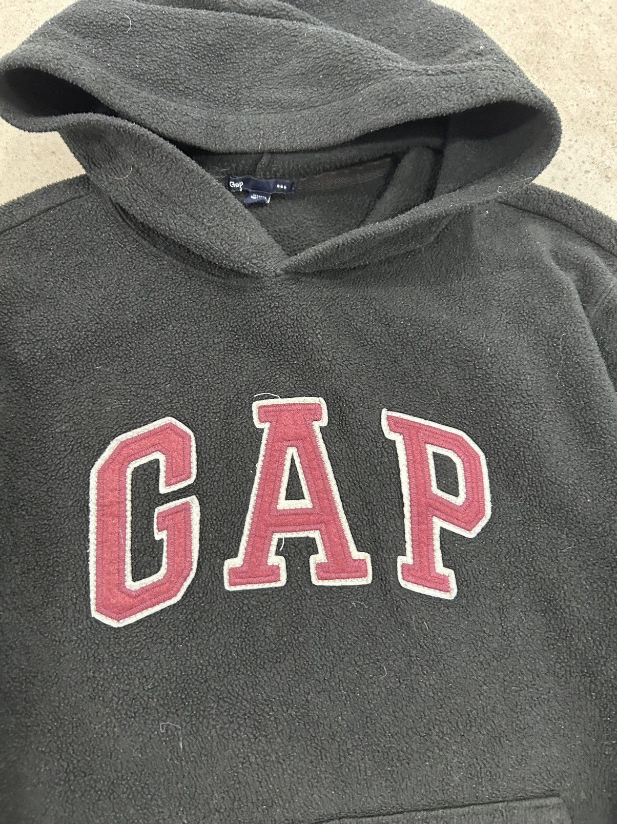 Gap Vintage distressed Gap weave Hoodie oversized size small Size US M / EU 48-50 / 2 - 3 Thumbnail