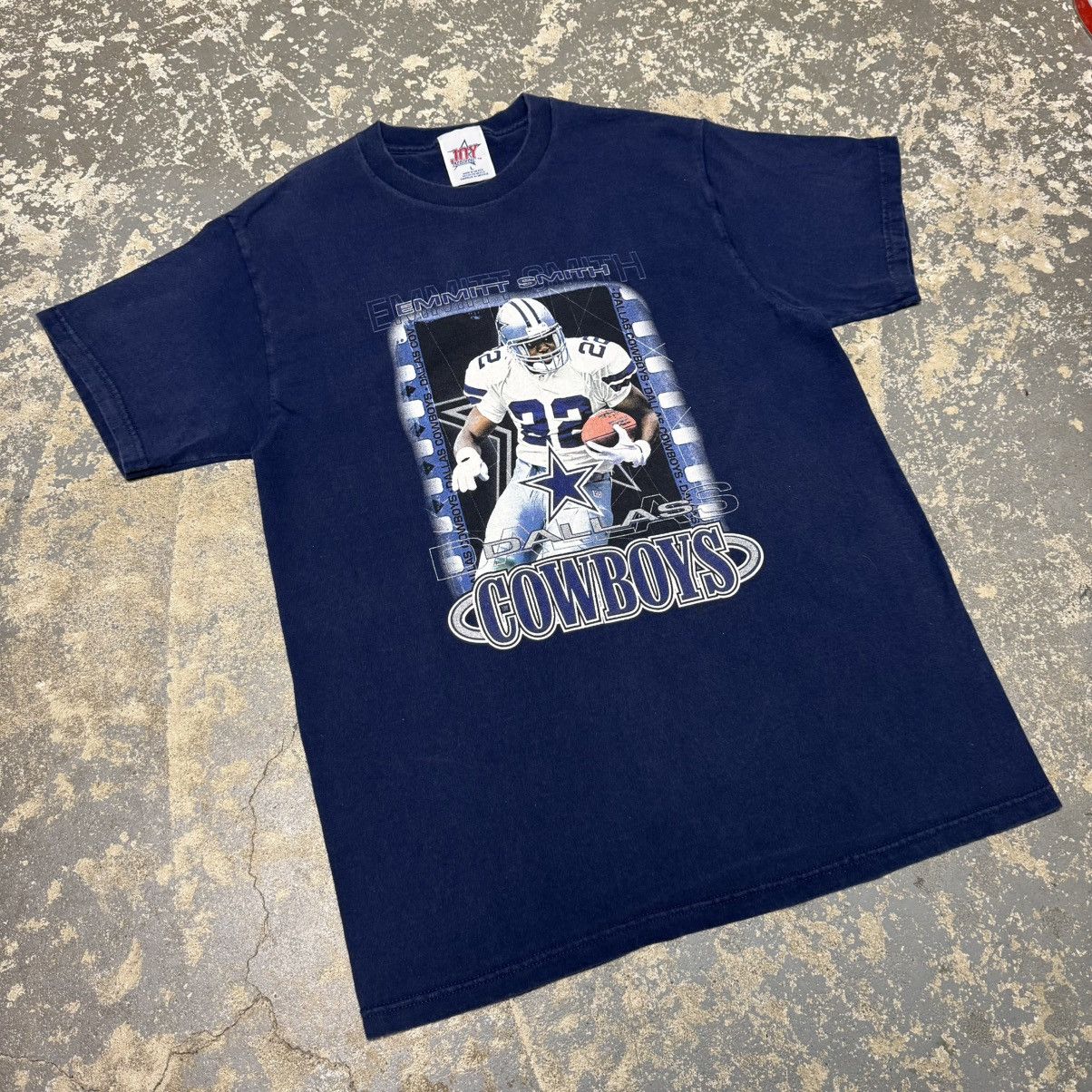 Other Vintage Dallas Cowboys Emmitt Smith NFL Graphic Tshirt Size US L / EU 52-54 / 3 - 7 Thumbnail