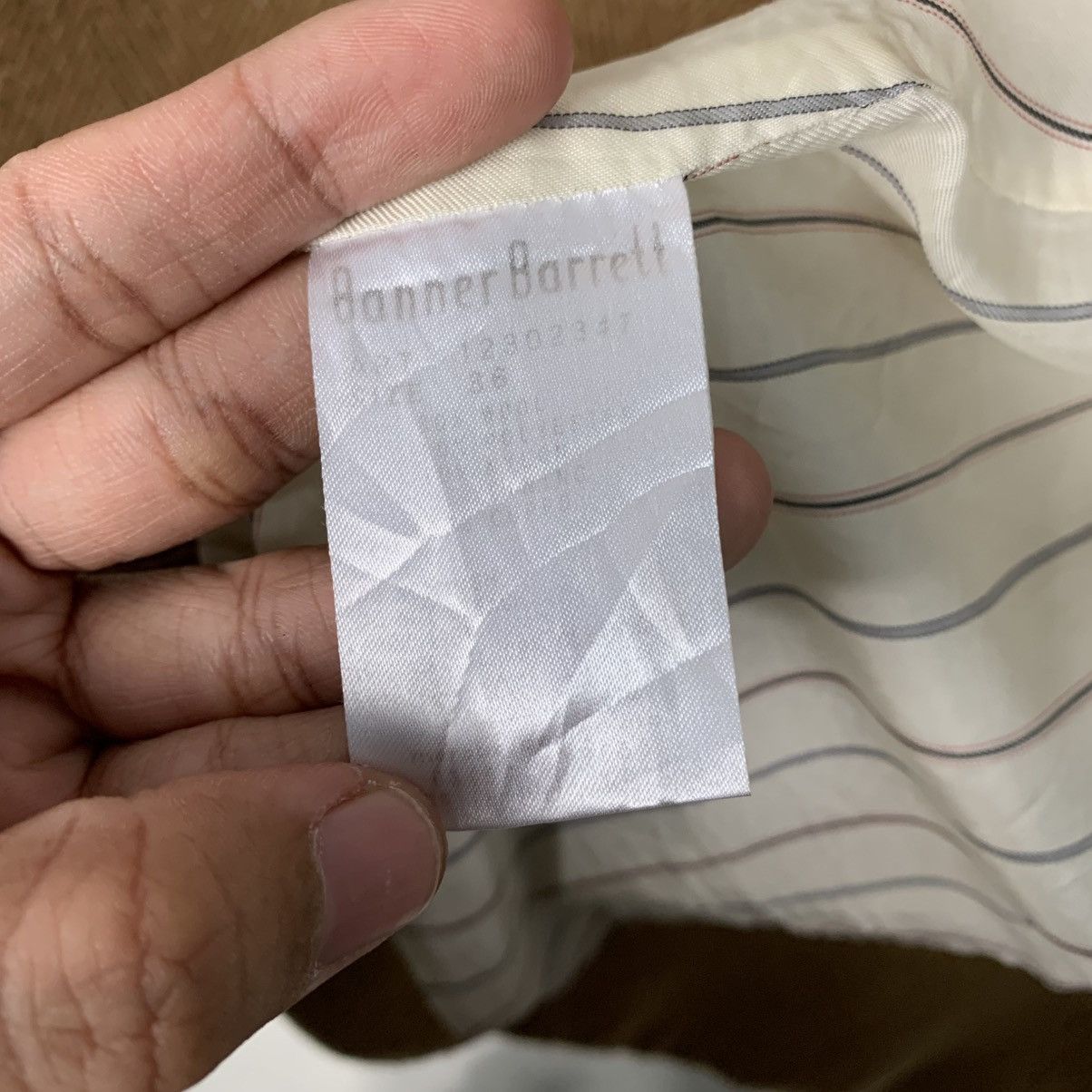 Other Banner Barrett Double Breasted Herringbone Coat Size XS / US 0-2 / IT 36-38 - 16 Thumbnail