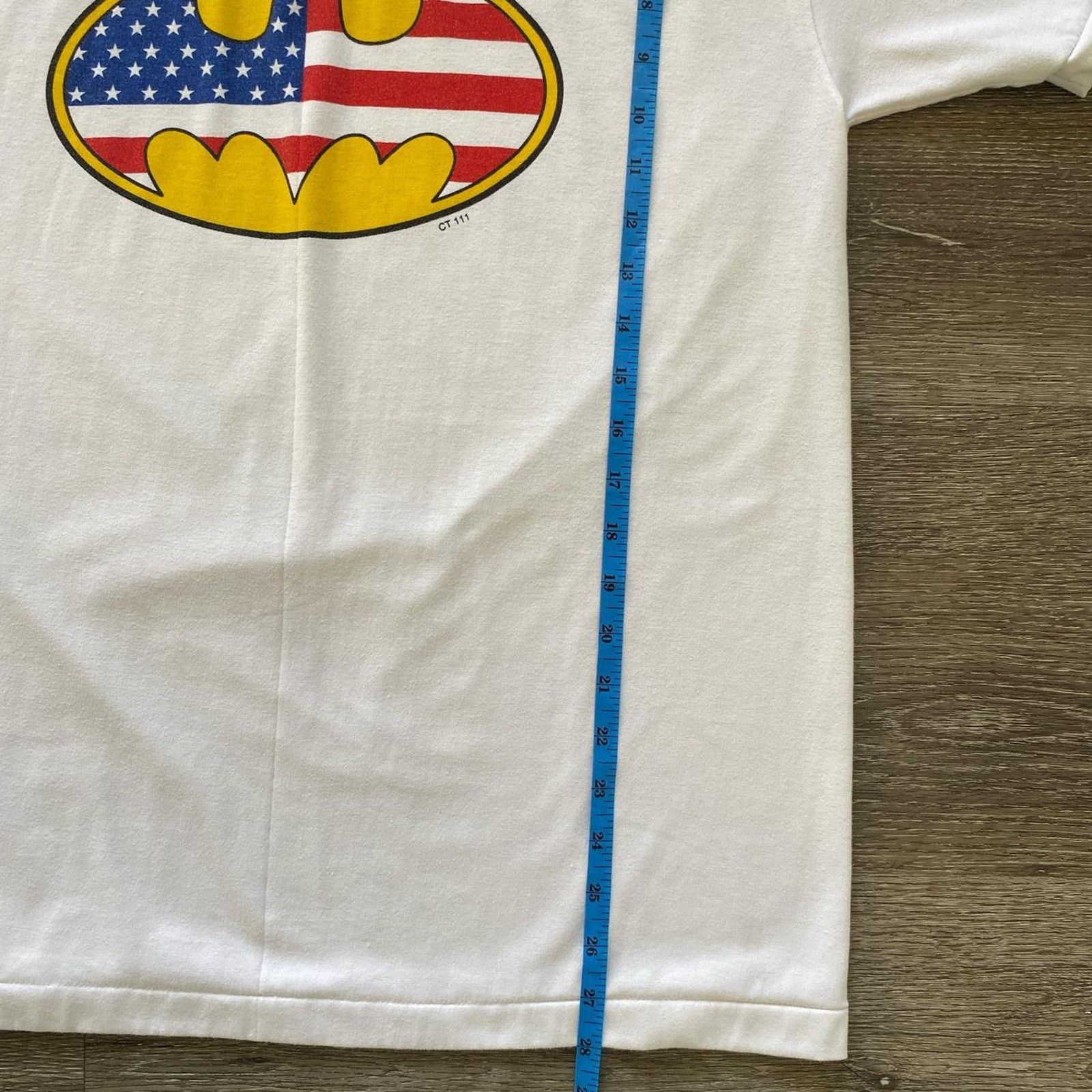 Vintage Vintage 90s American Batman Shirt Size US L / EU 52-54 / 3 - 4 Thumbnail