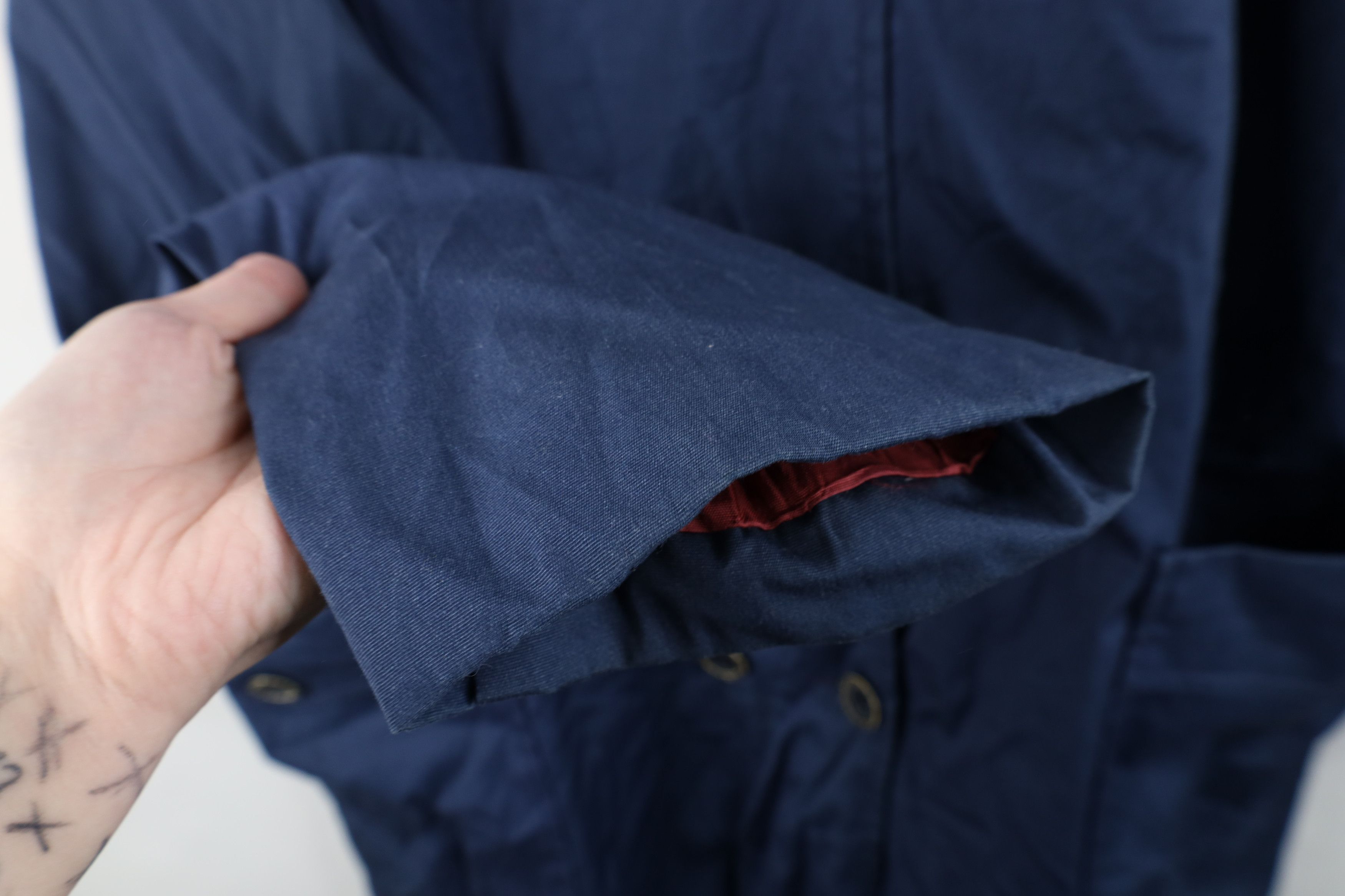 Vintage Vintage 50s 60s Streetwear Gabardine Trench Coat Rain Jacket Size 3XL / US 20-22 - 8 Thumbnail