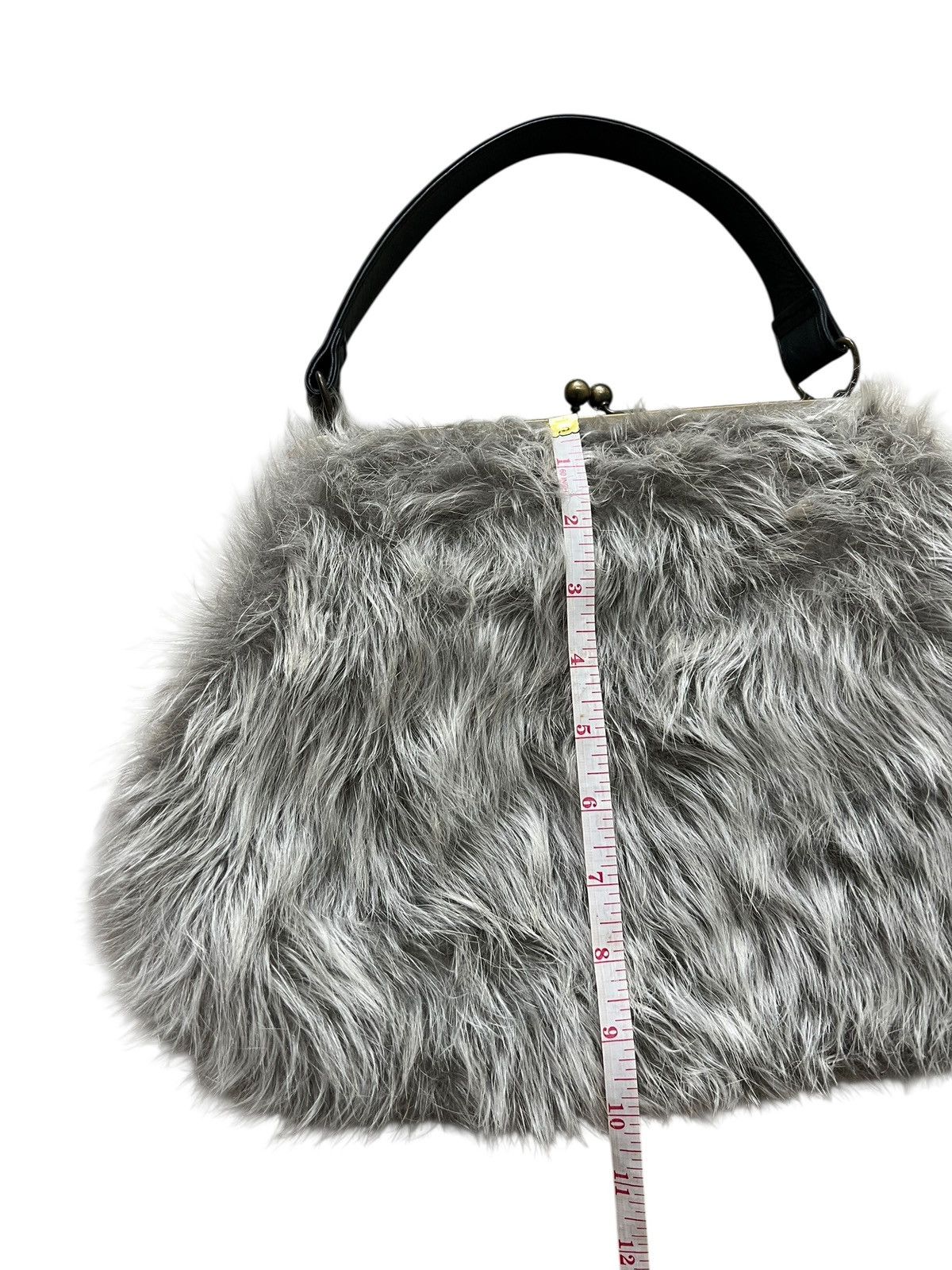 Katharine Hamnett London 1990s Katharine Hamnett London Fur Handle Bag Size ONE SIZE - 22 Thumbnail