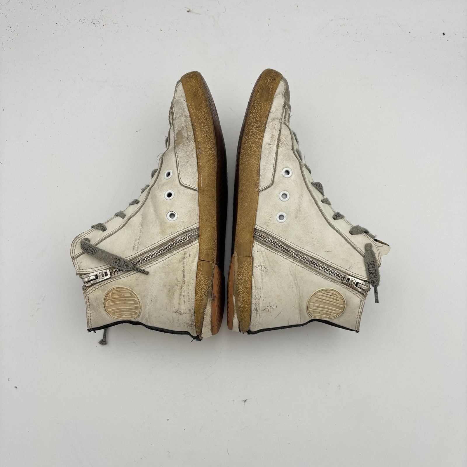 Golden Goose Golden Goose Francy Hi Top Skate Sneakers Men's 41 US 8 Size US 8 / EU 41 - 6 Thumbnail