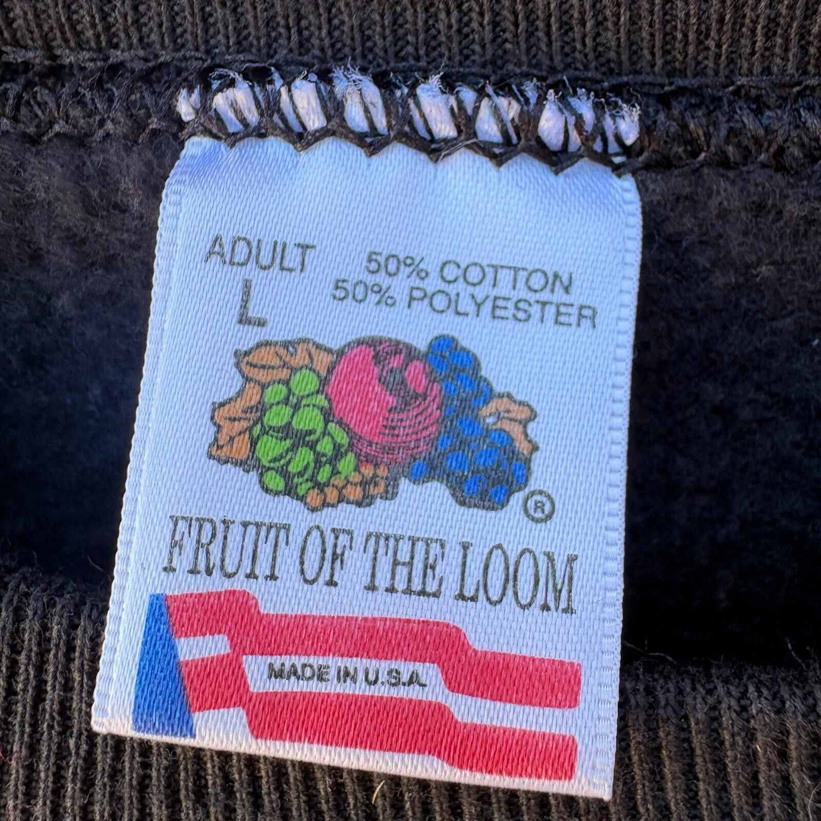 Fruit Of The Loom Vintage 80s Military “Guns of Glory” Sweatshirt Size US L / EU 52-54 / 3 - 2 Thumbnail