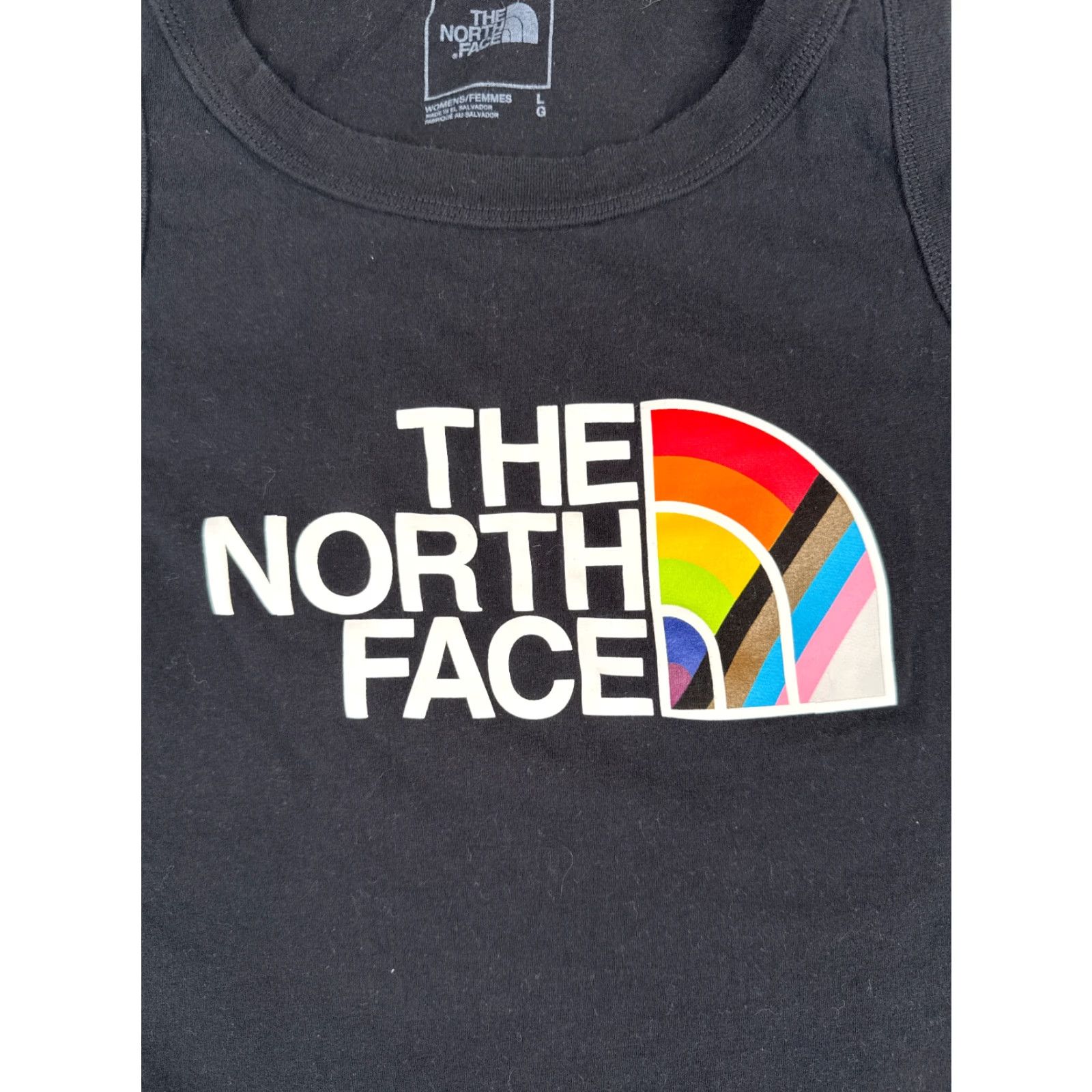 The North Face The North Face Tank Shirt Women Large Black 100% Cotton Cropped Sleeveless Crew Neck Pullover Casual Outdoor Modern Shirt Womens Size L / US 10 / IT 46 - 6 Thumbnail