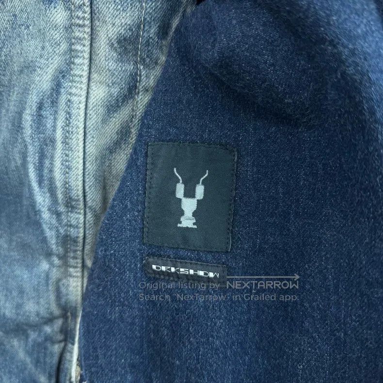 Rick Owens Rick Owens Drkshdw washed denim jacket Size US XS / EU 42 / 0 - 6 Thumbnail