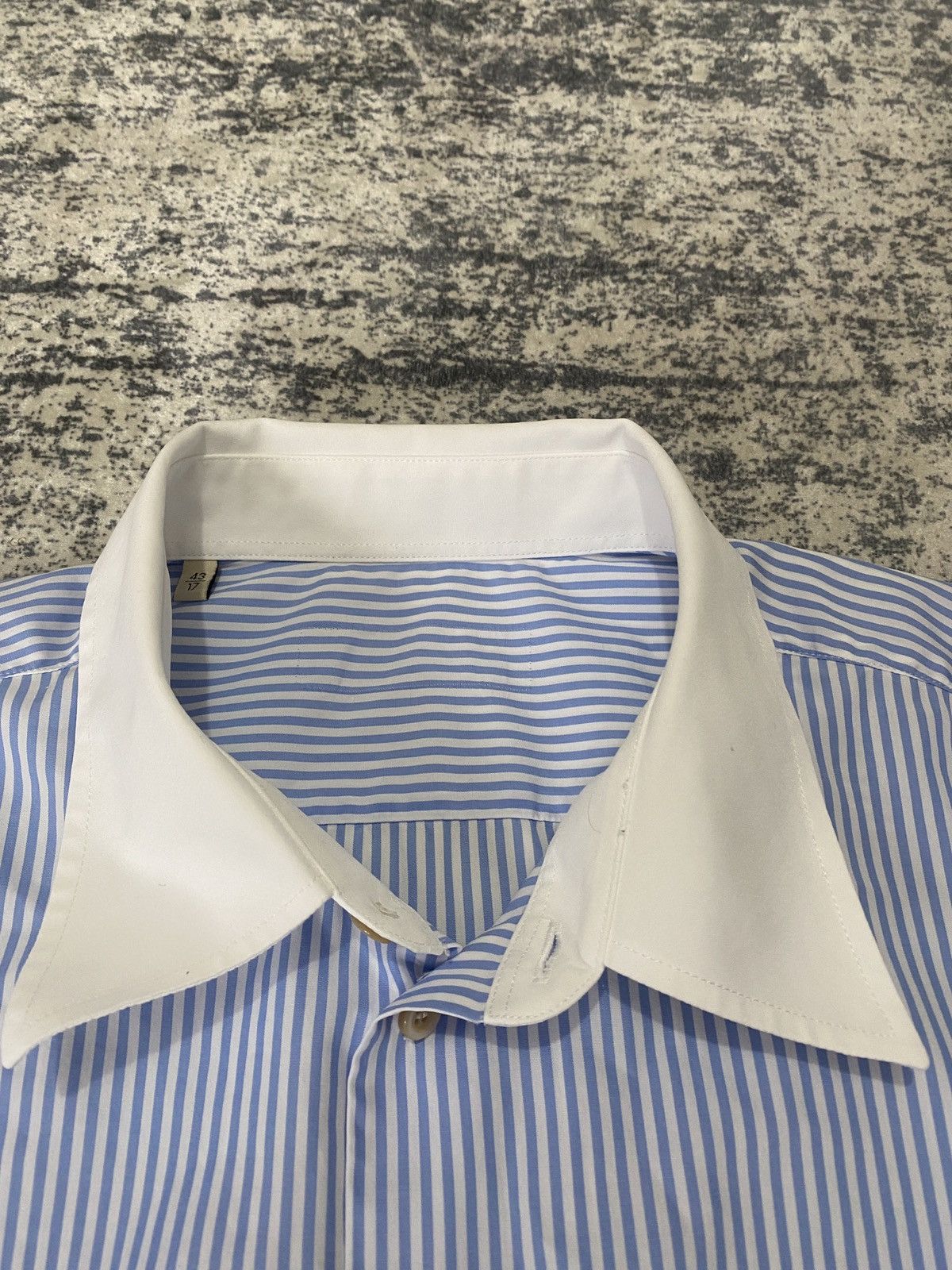 Gucci Gucci luxury Business striped shirt button up new collection Size US XXL / EU 58 / 5 - 7 Thumbnail