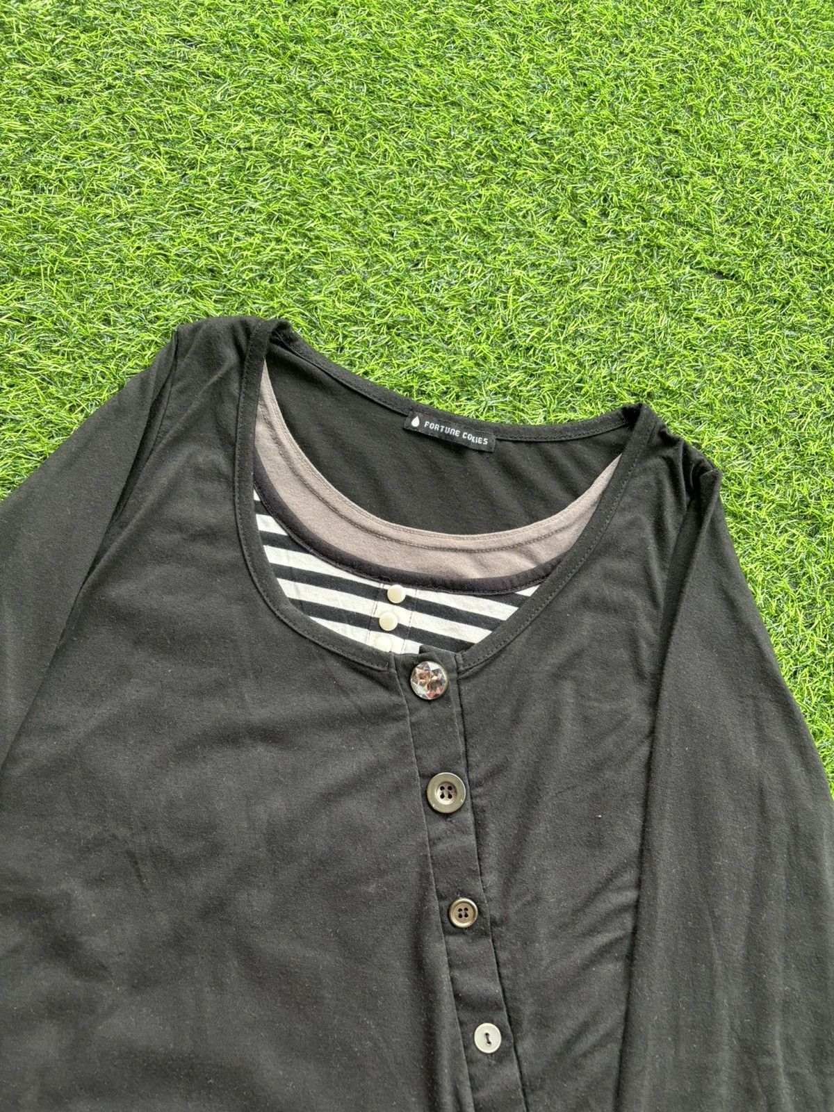 Hysteric Glamour Y2k Double Layer Fortune Cokies Longsleeve Size M / US 6-8 / IT 42-44 - 6 Thumbnail