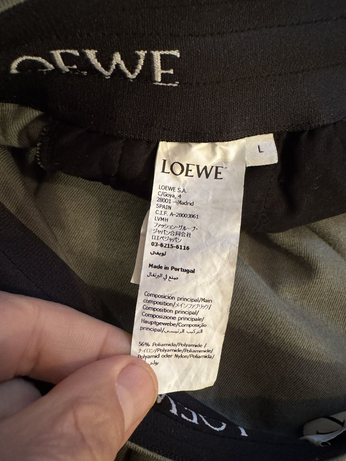 Loewe LOEWE joggers pants SEE REAL TAPE MEASUREMENTS IN PHOTOS Size US 31 - 15 Thumbnail