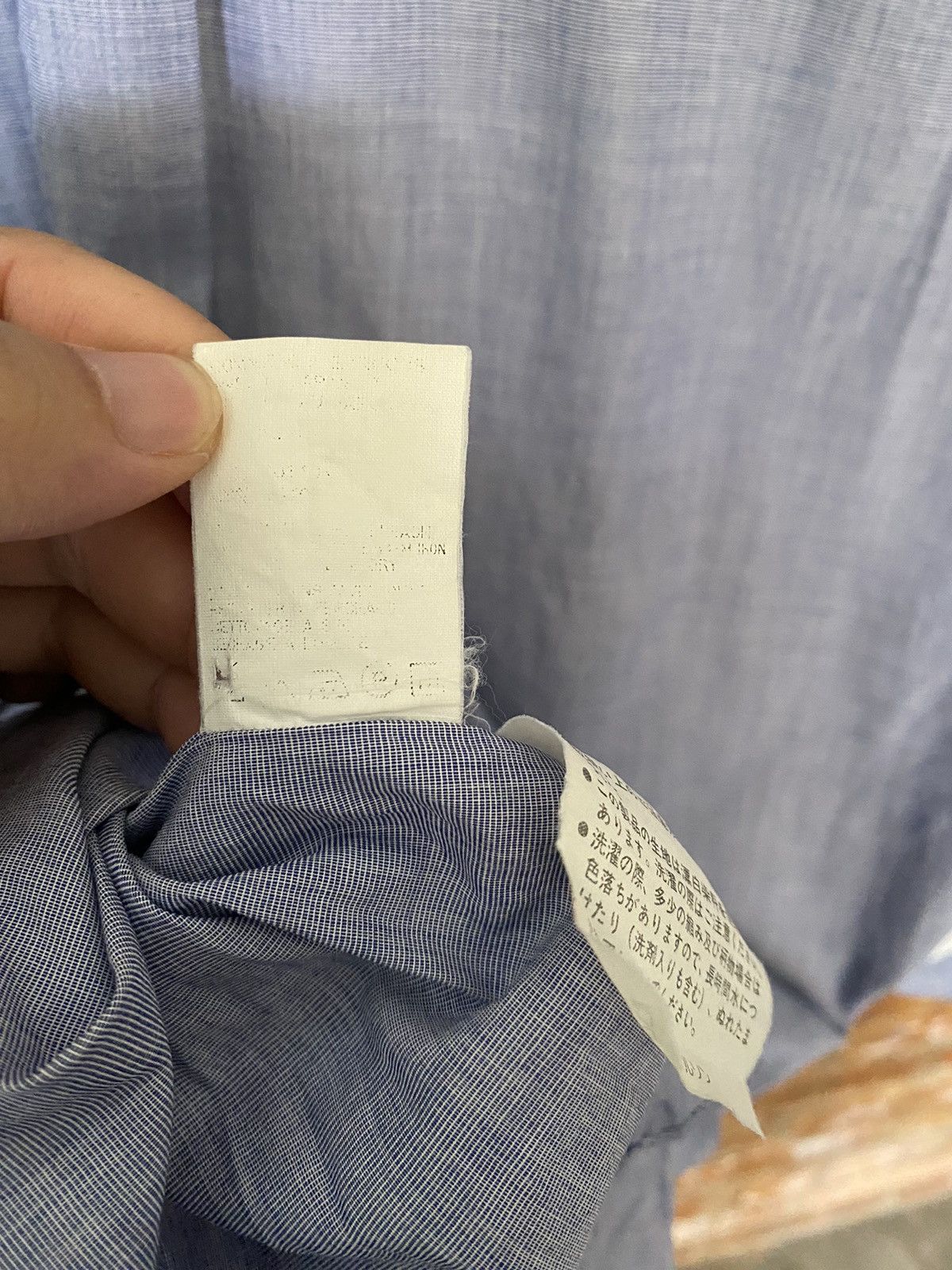 Comme des Garcons Homme 1990s CDG homme 2 tones button up Size US L / EU 52-54 / 3 - 11 Thumbnail