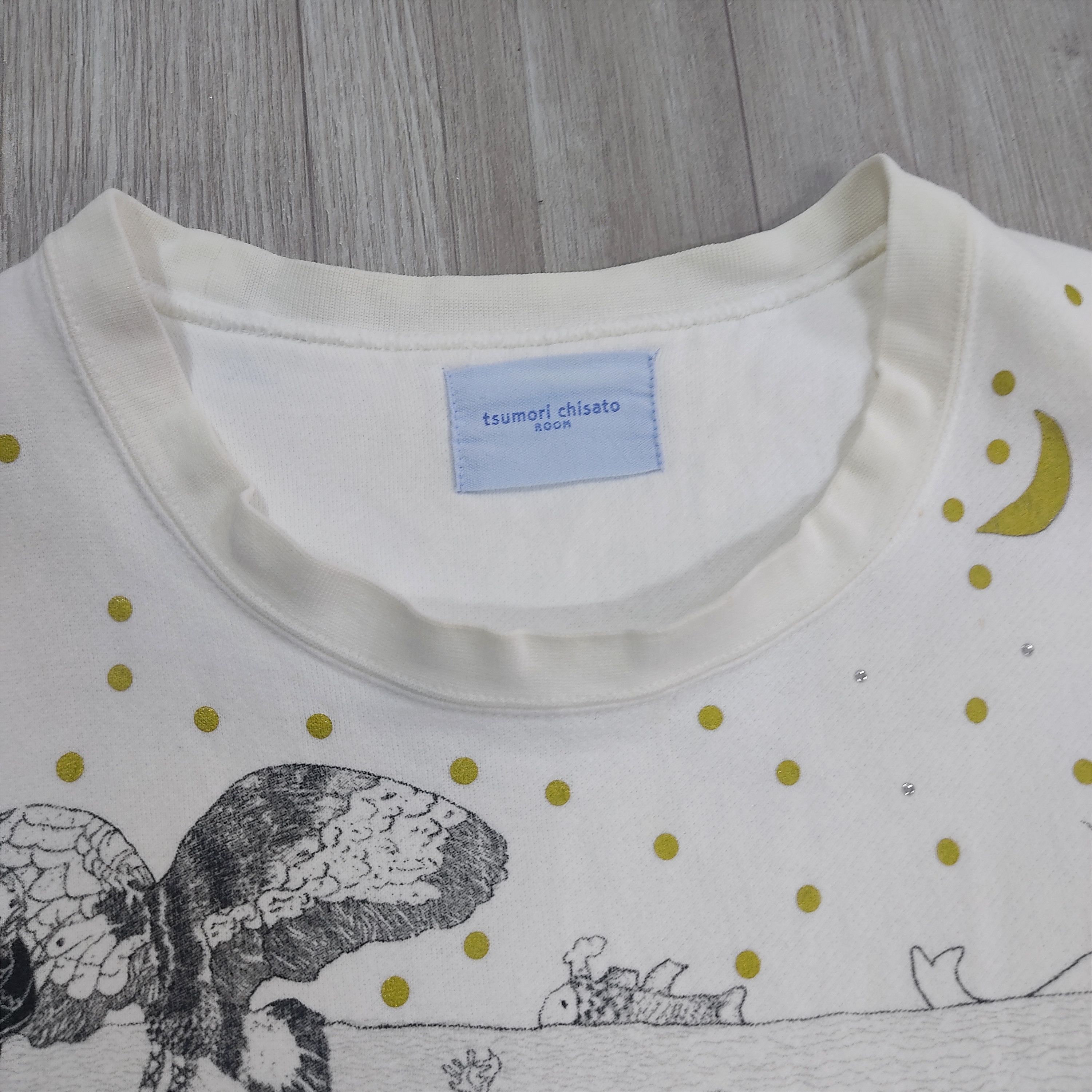 Issey Miyake TSUMORI CHISATO ROOM Rare Graphic Sweater Pullovers Size M / US 6-8 / IT 42-44 - 8 Thumbnail
