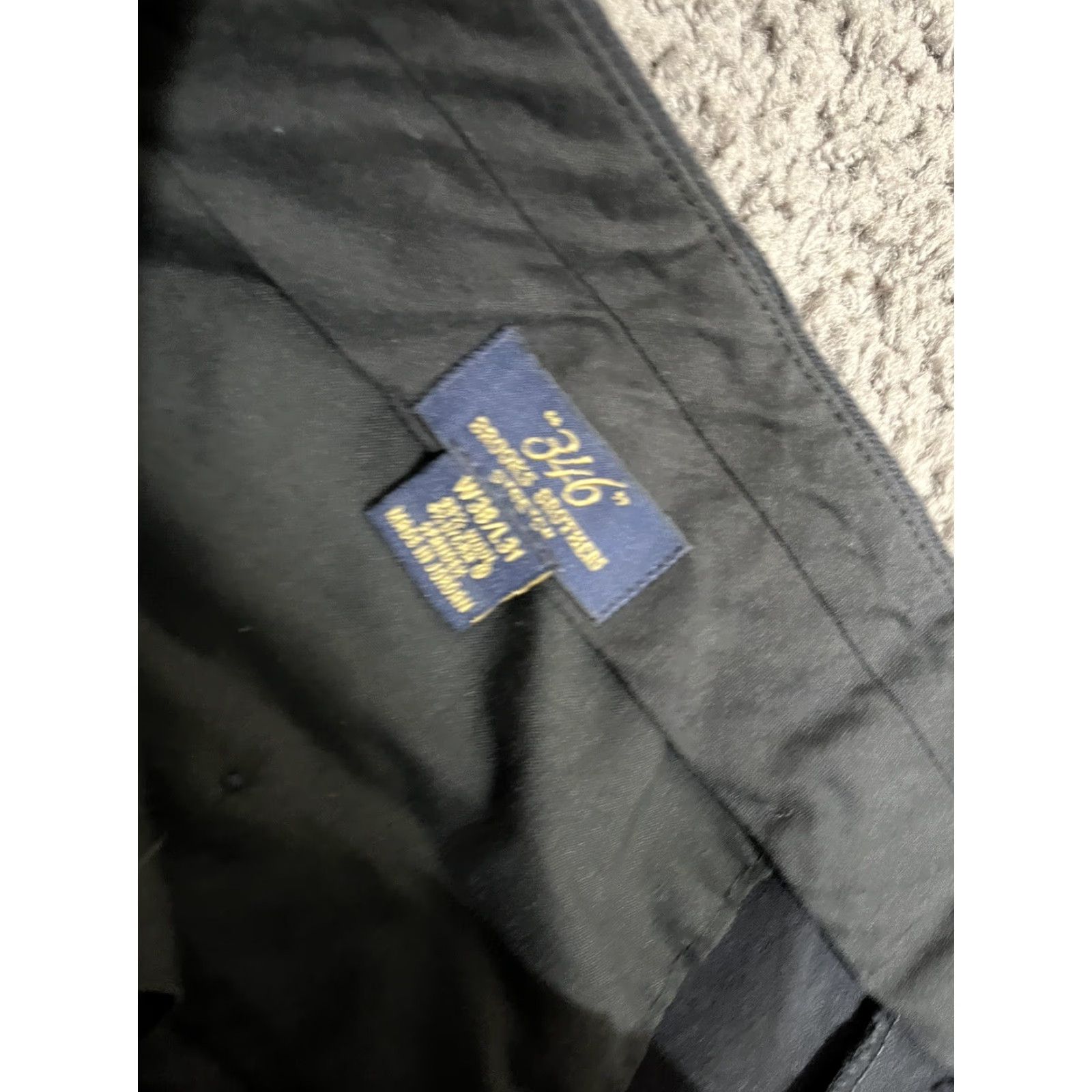 Brooks Brothers Vintage Brooks Brothers Wool Dress Pants Mens 38x31 Regular Fit Pleated Straight Black Stripe Size US 38 / EU 54 - 5 Thumbnail