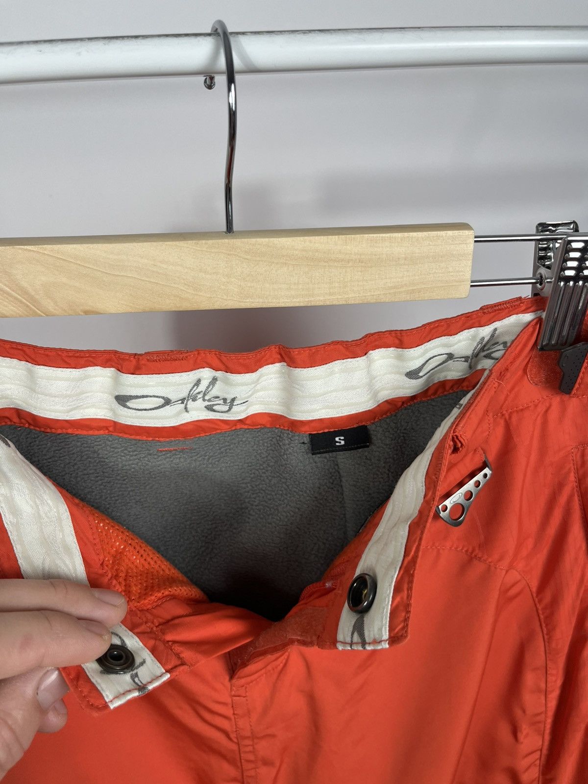 Oakley Oakley Women’s Ski Snowboard Pants Insulated Orange Size S Size 28" / US 6 / IT 42 - 9 Thumbnail
