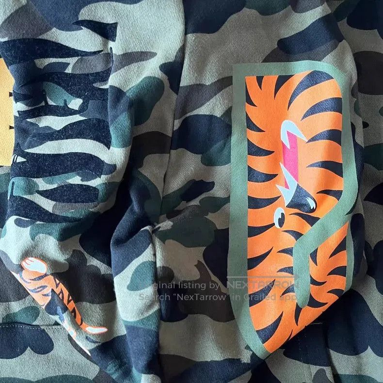 Bape BAPE x Readymade Camo Shark Hoodie. Size US XXL / EU 58 / 5 - 5 Thumbnail
