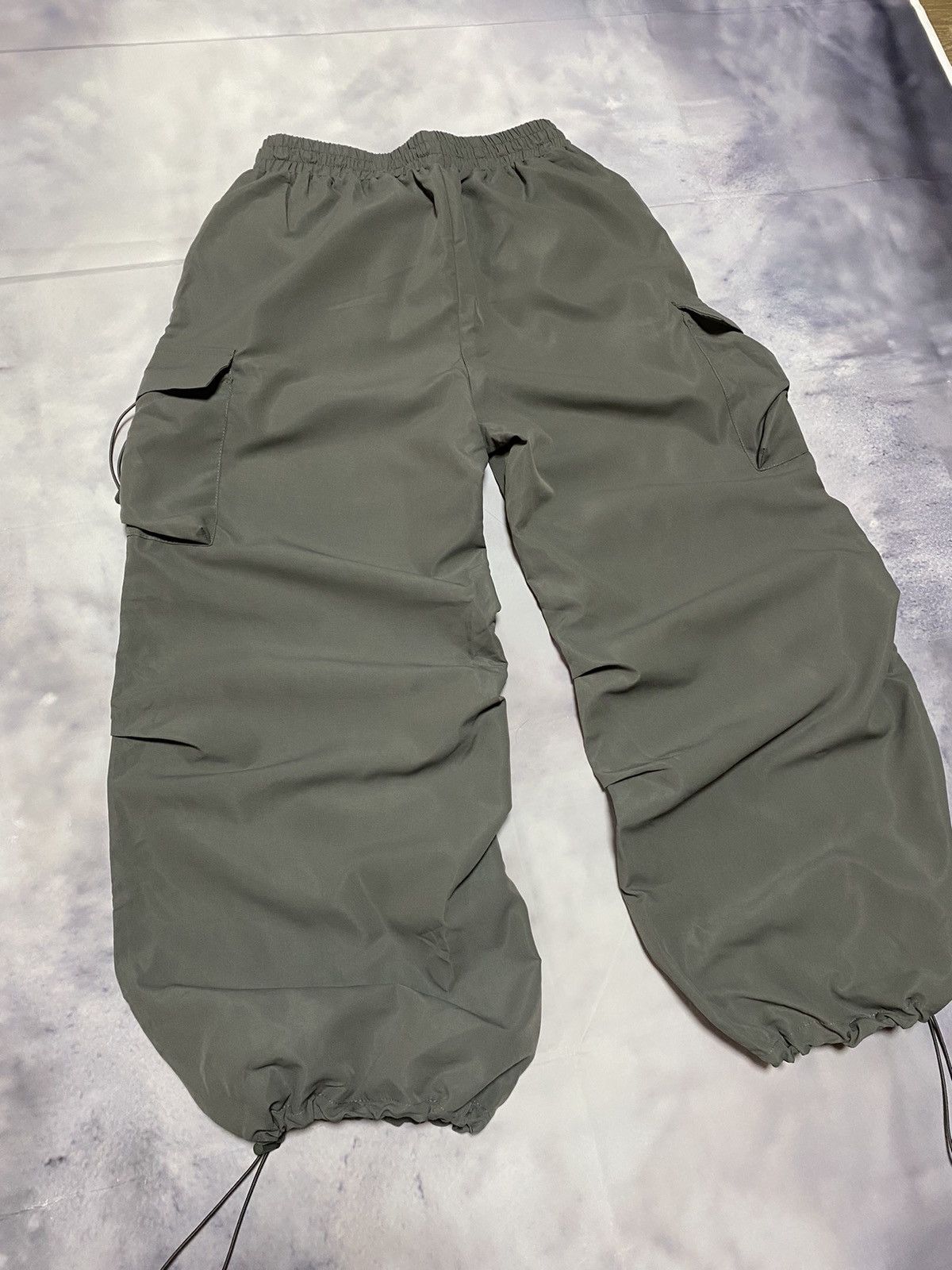 Japanese Brand × Vintage Parachute Grey Pants Baggy Size US 38 / EU 54 - 8 Thumbnail