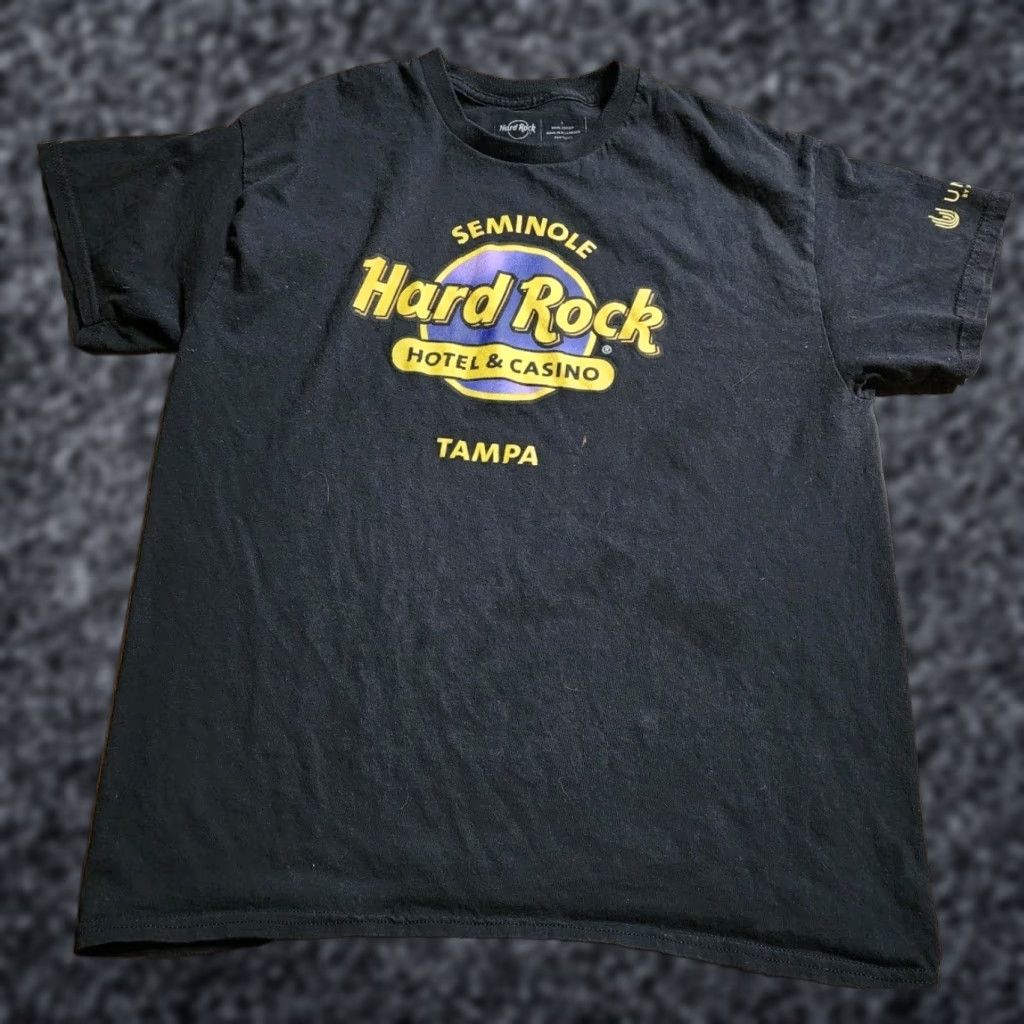 Hard Rock Cafe Hard Rock Cafe T-Shirt Mens L Black Graphic Print Florida Casual Size US L / EU 52-54 / 3 - 1 Thumbnail