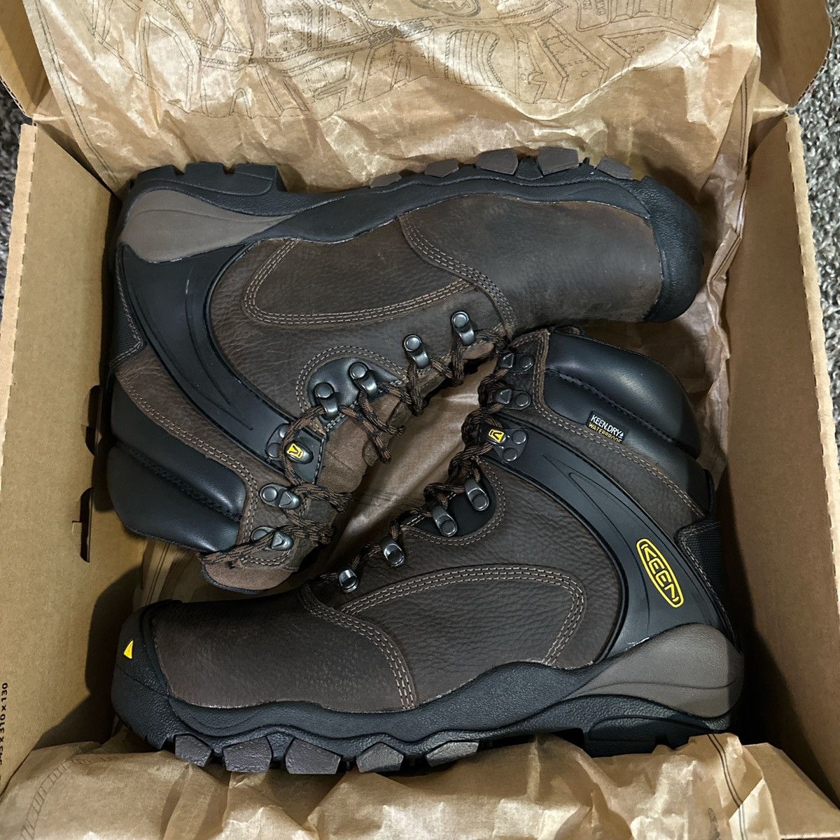 KEEN Louisville 6” WP Boots – Men’s Size 10.5 Size US 10.5 / EU 43-44 - 3 Thumbnail