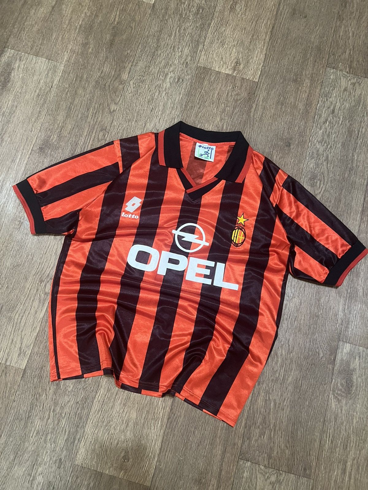 Ac Milan Lotto Jersey | Grailed