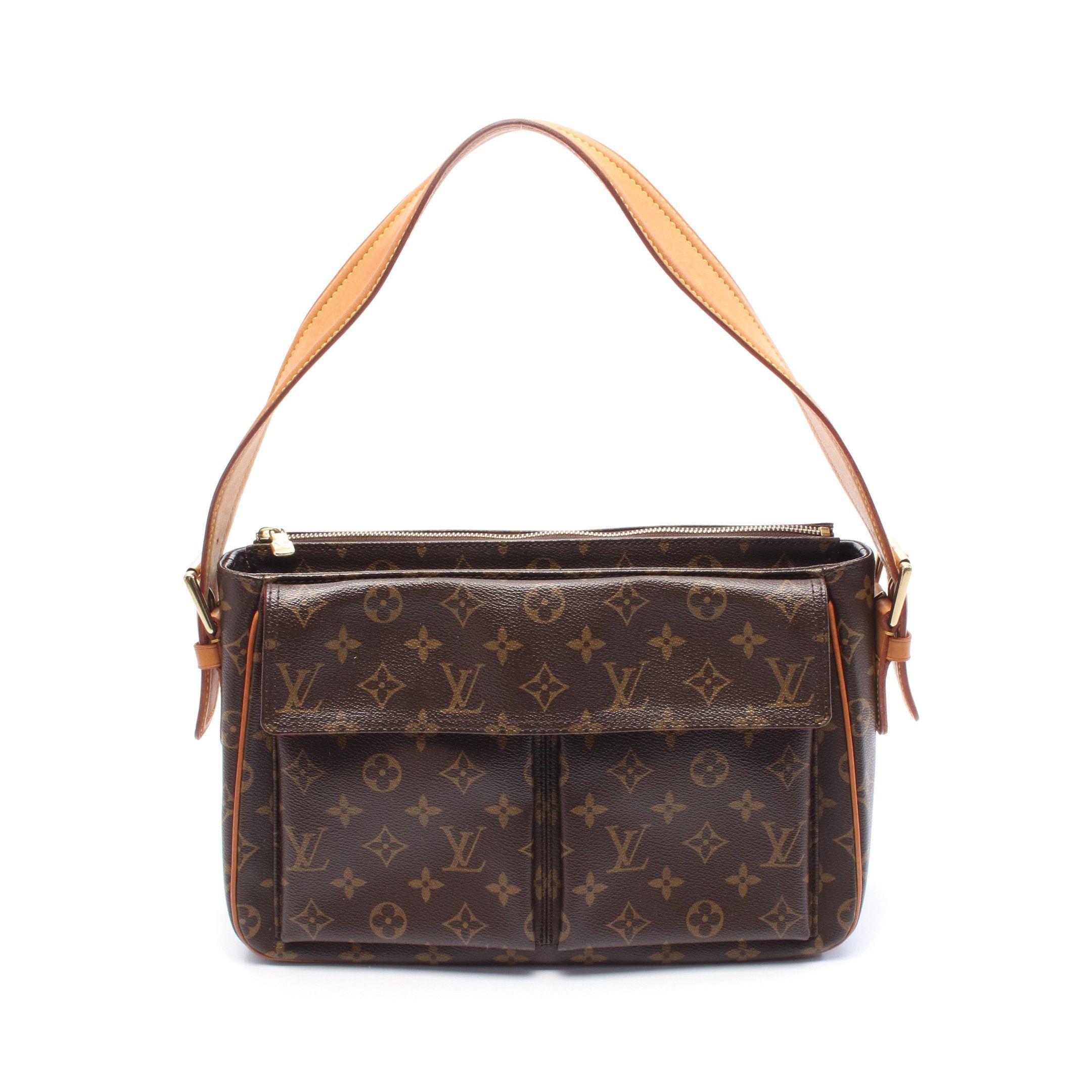Louis Vuitton Louis Vuitton Vivacite Gm Monogram Shoulder Bag Leather Brown Size ONE SIZE - 1 Thumbnail