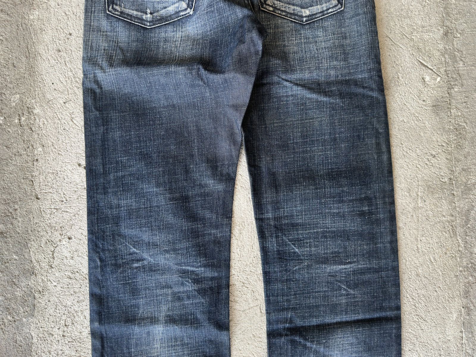 Dior AW05 Dior Homme Distressed Indigo Slim Jeans Size US 29 - 12 Thumbnail